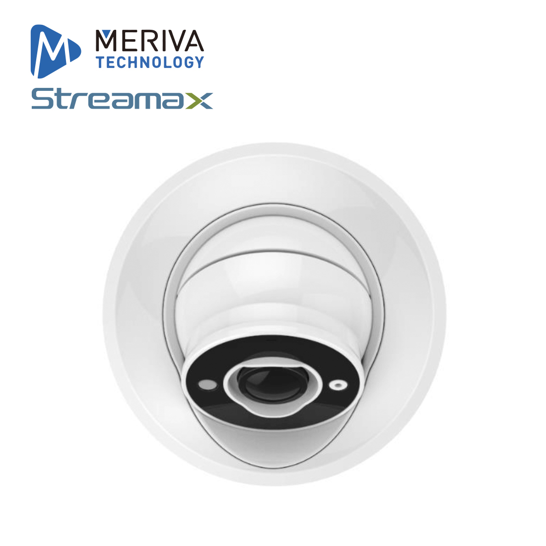 Cámara Mini Domo AHD Streamax MCA39A / 2MP / 2.8MM / 10M IR / IP54 / Conector DIN 4 Pines / 12 VCD / Interior