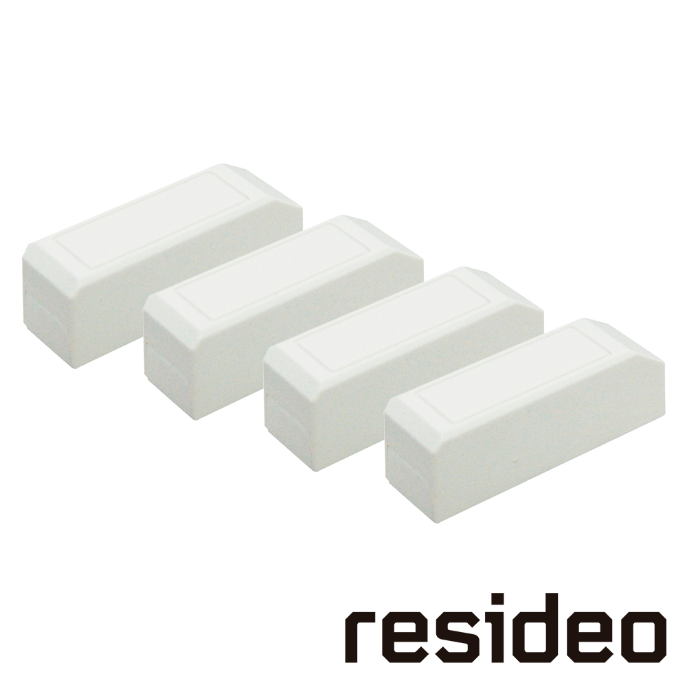 Paquete de 4 Imanes Resideo 5899 Color Blanco/ Medidas .64 x.64 X 2.54CM/ Compatible con los Transmisores Resideo