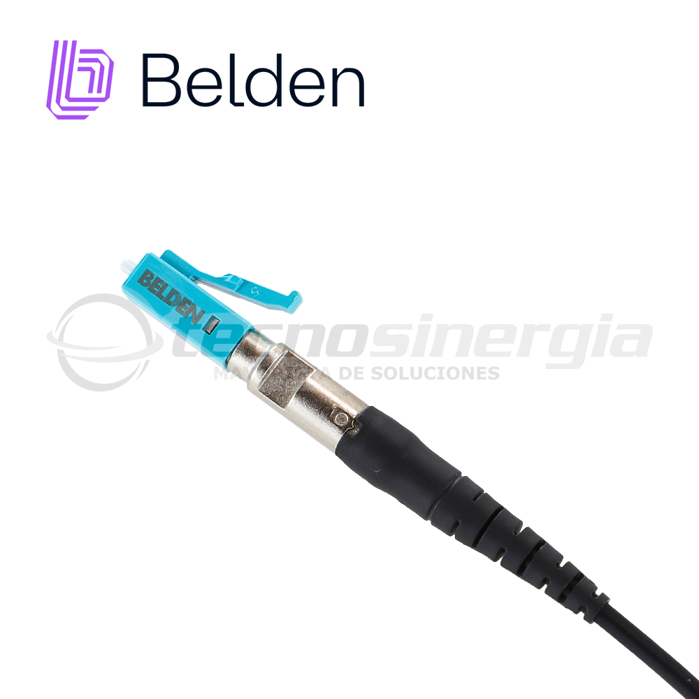 Conector de Empalme FX Fusion Multimodo Belden FT3LC900FS01 / OM3 / Aqua / LC Simplex / Incluye Manga Termocontractil