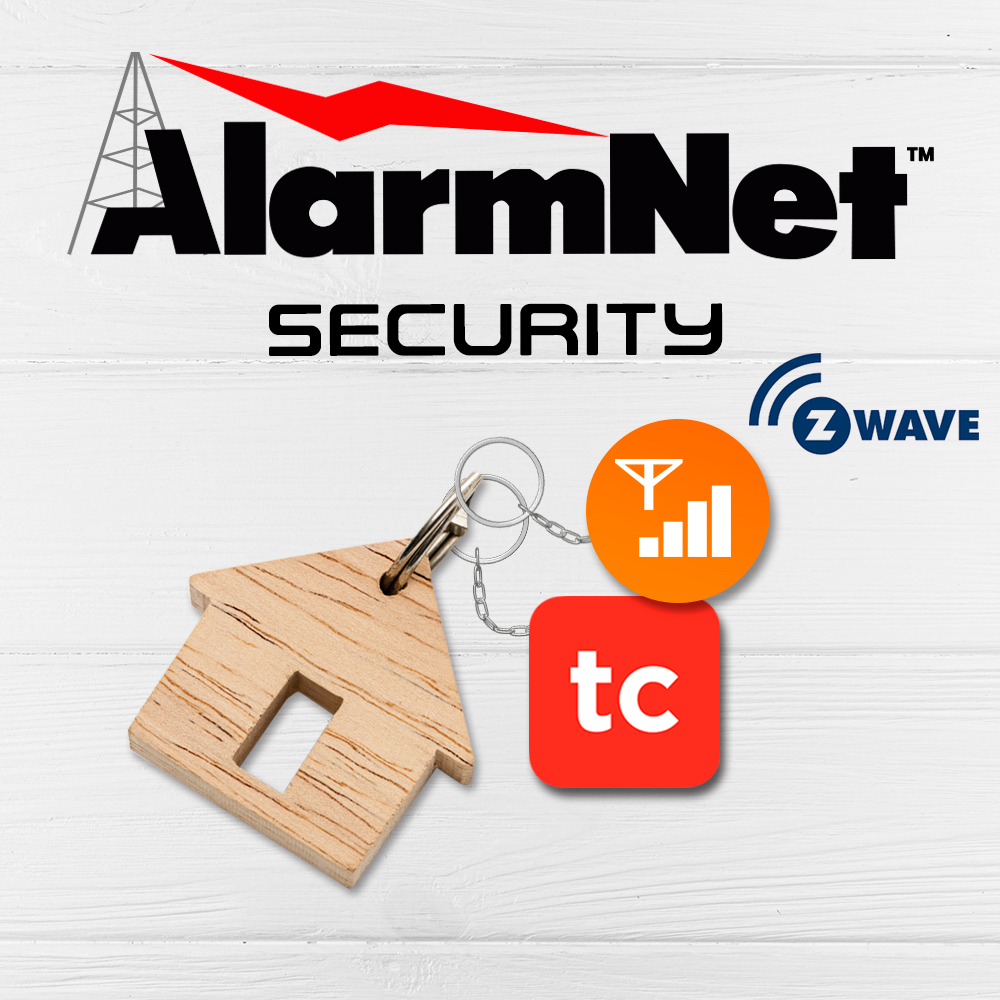Servicio Alarmnet Smart Home para Centrales Incluye APP Pago Anual Comunicación Gsm/Combo Incluye Datos