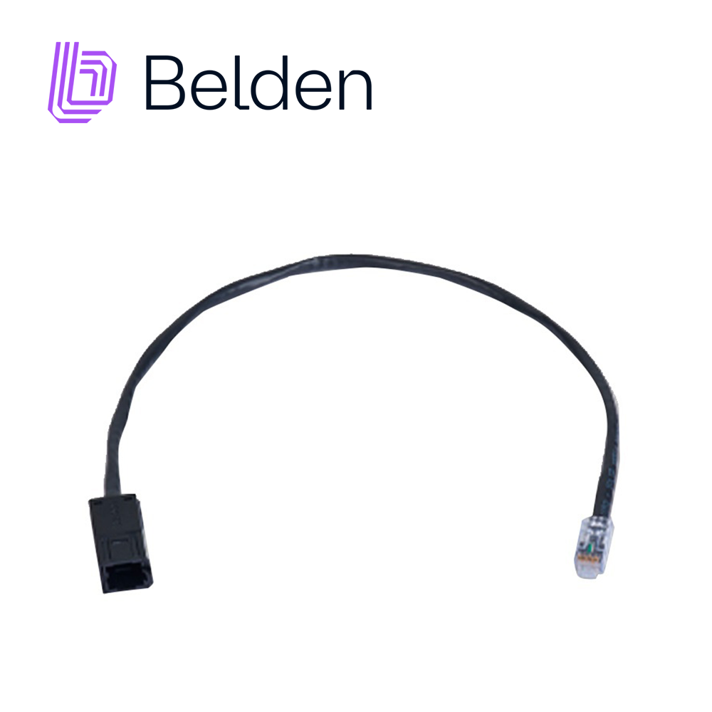 Flexplug UTP Revconnect CAT6+ Belden RV6FFPUBK18-S1 / Negro