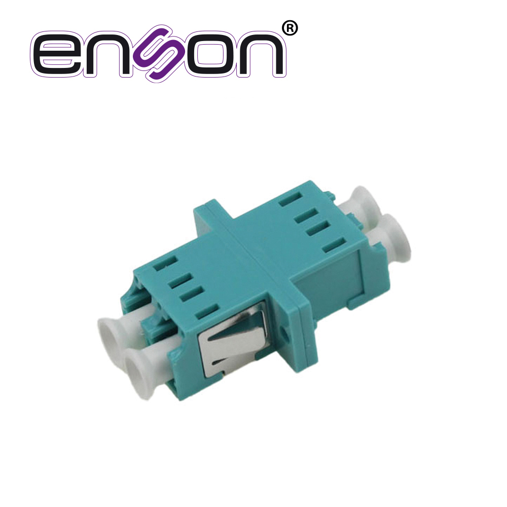 Conector Modular de Fibra Óptica Enson ENS-LCUPC-OM3 Conector Duplex LC-UPC OM3