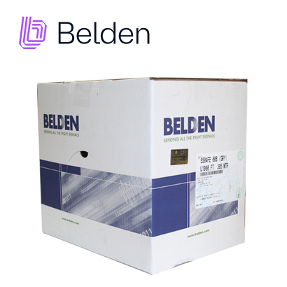 Cable de Seguridad y Sonido Belden 5504FE 008U1000 / Interior / Gris / 6 Conductores / 22 AWG / Multifilar / Forro PVC