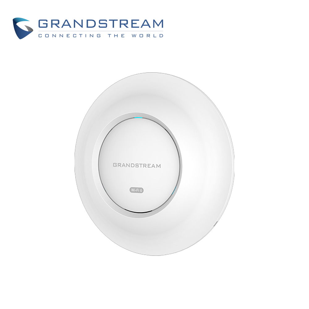 Access Point WiFi 6 Interior Grandstream GWN7664E / 802 11AX MU Mimo 4X4:4 / Velocidad 6GBPS / 512 Clientes Simultaneos