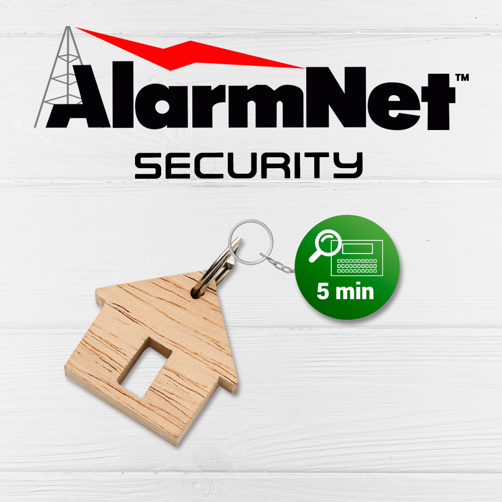 Servicio Alarmnet Supervision Comercial de Panel Cada 5-MINUTOS Pago Anual