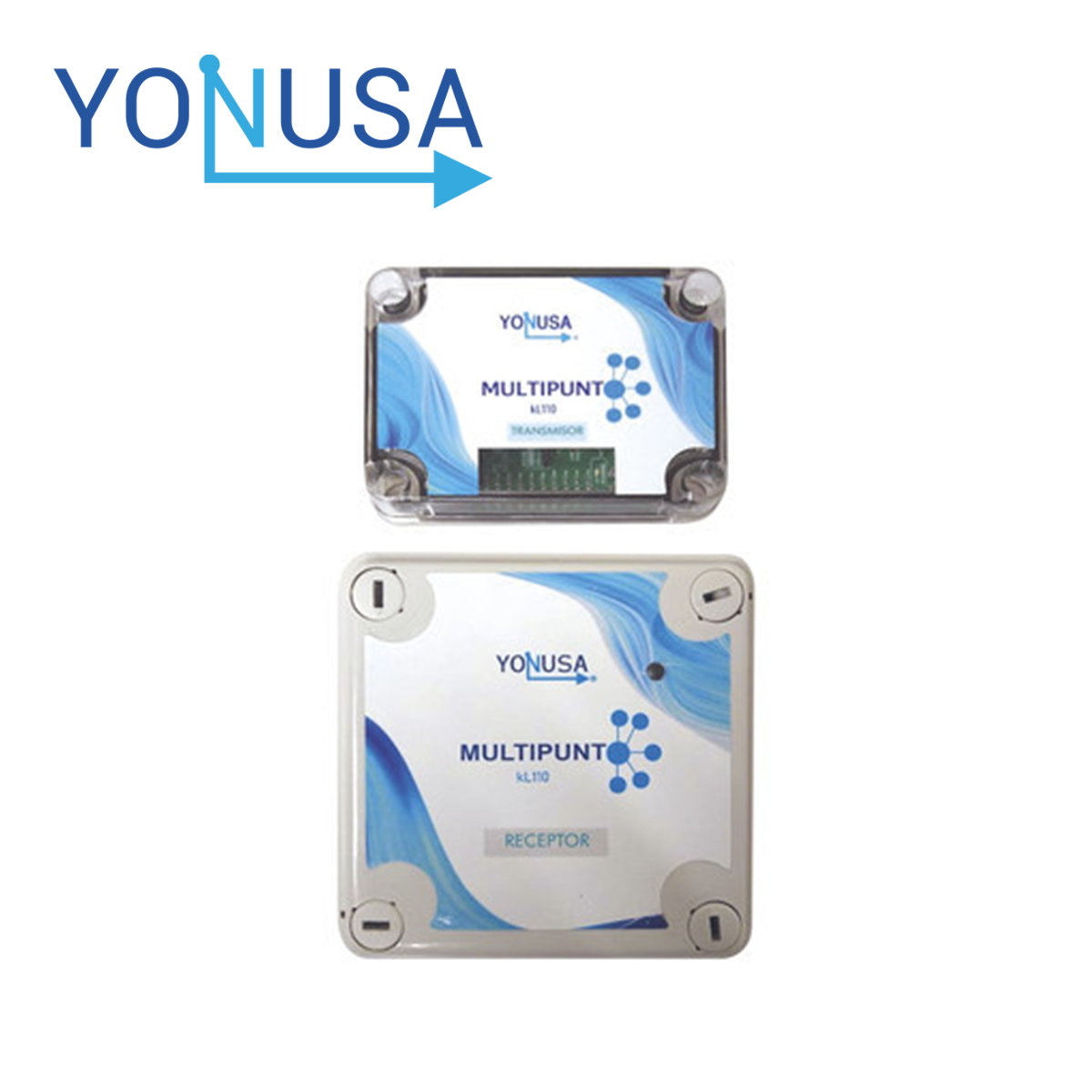 KIT Multipunto KL110 Yonusa con Control Remoto Inalámbrico para Encender / Apagar Hasta 10 Equipos Distintos a UNA