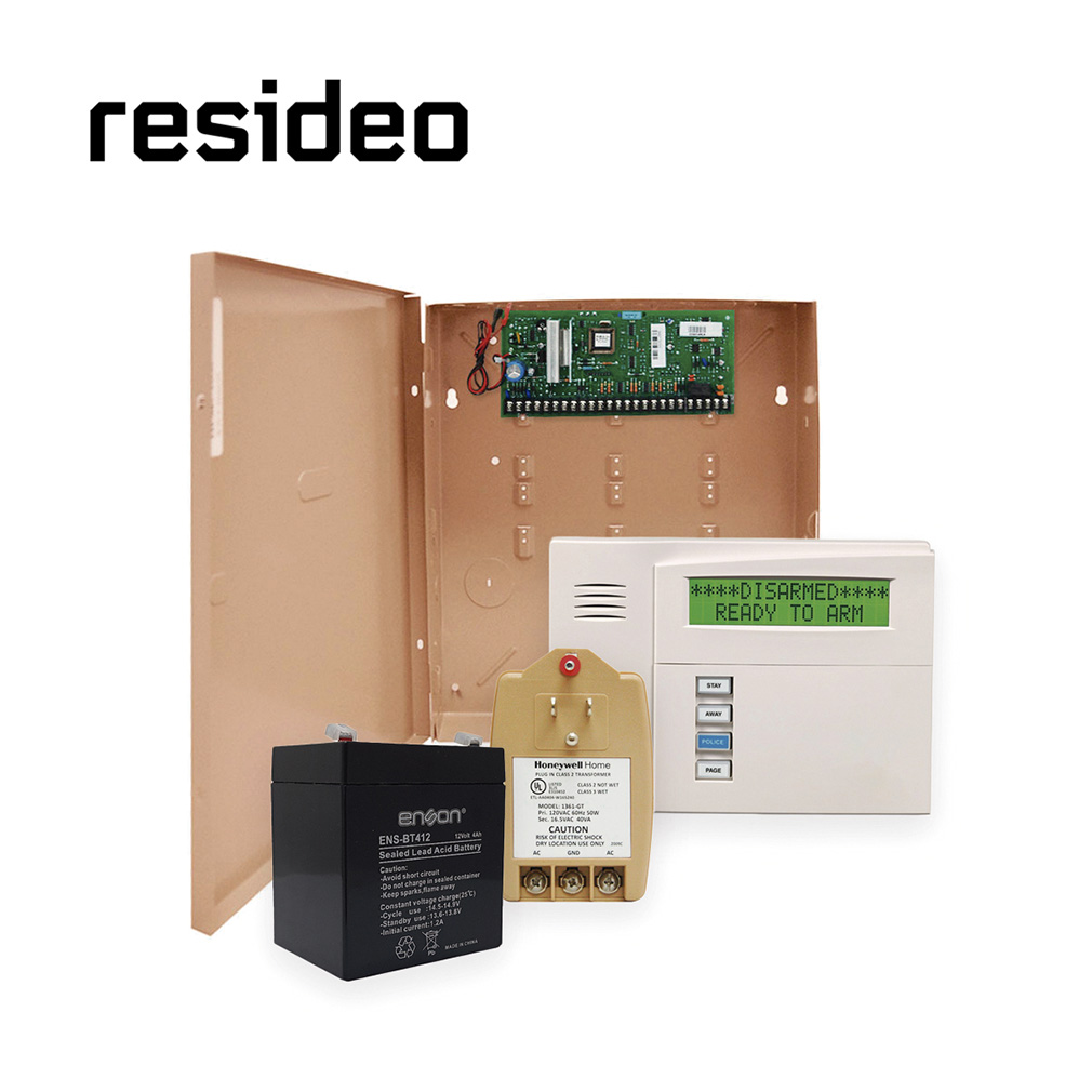 KIT Intrusion Inalámbrico RESIDEOV48T60RFCBT con Panel VISTA48LA/ 1 Teclado 6160RFC / 1 Transformador 1361GT/ 1 Batería