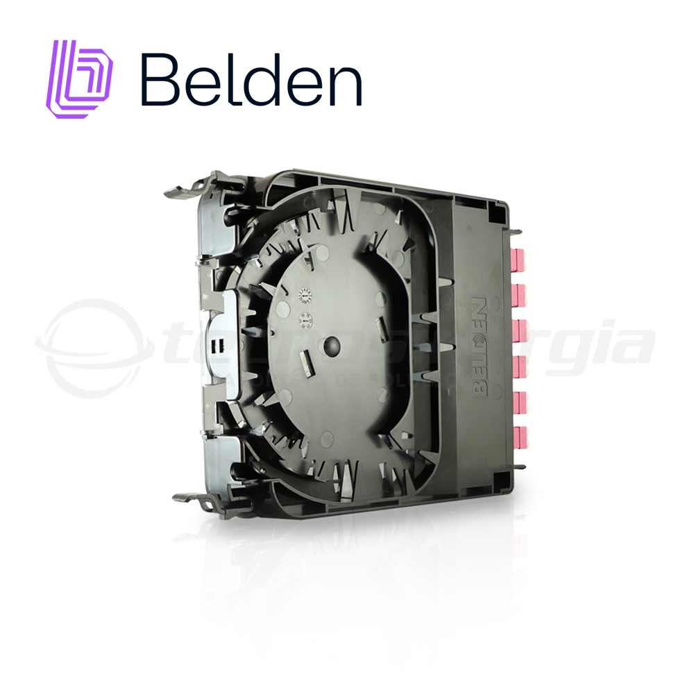 Cassette FX ECX Belden Multimodo FC4X12LDFS / OM4 / Erika Violeta / LC Duplex / 12 Puertos