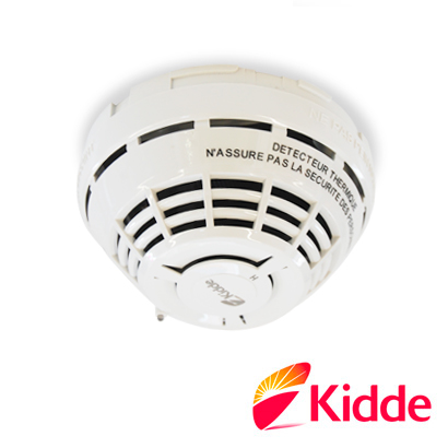 Detector Direccionable Kidde KI-HFD Termico Temperatura Fija Requiere Base de la Serie KI para SU Integracion con los