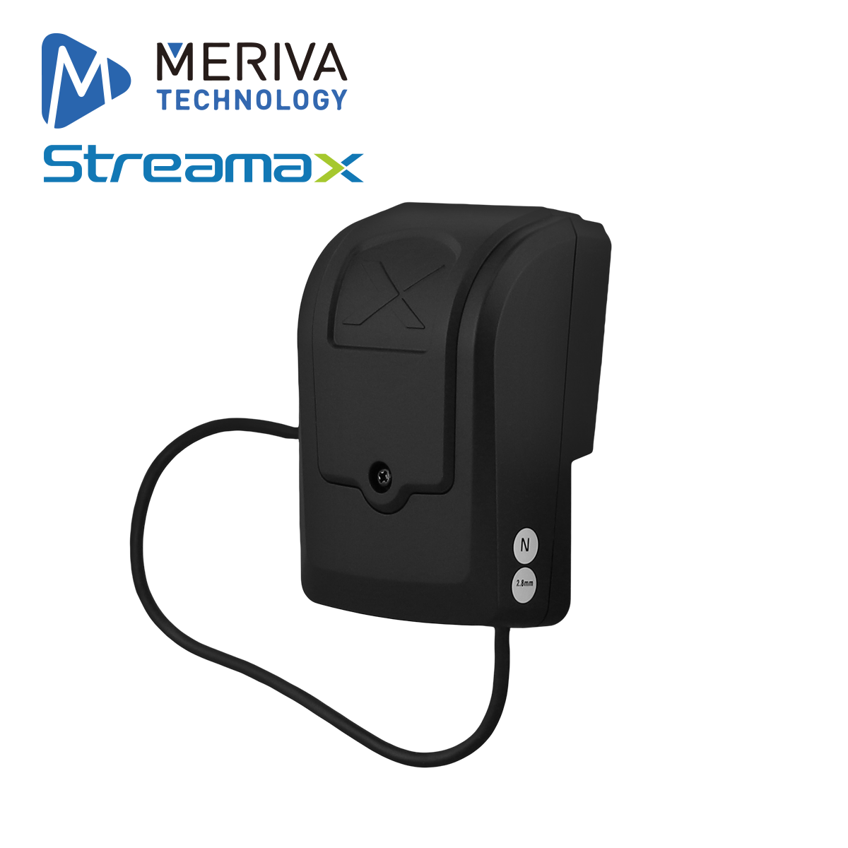 Cámara Adhesiva AHD Streamax MCA20S / 1.3MP / 2.8MM / IP54 / Conector DIN 4 Pines / 12 VCD / Interior