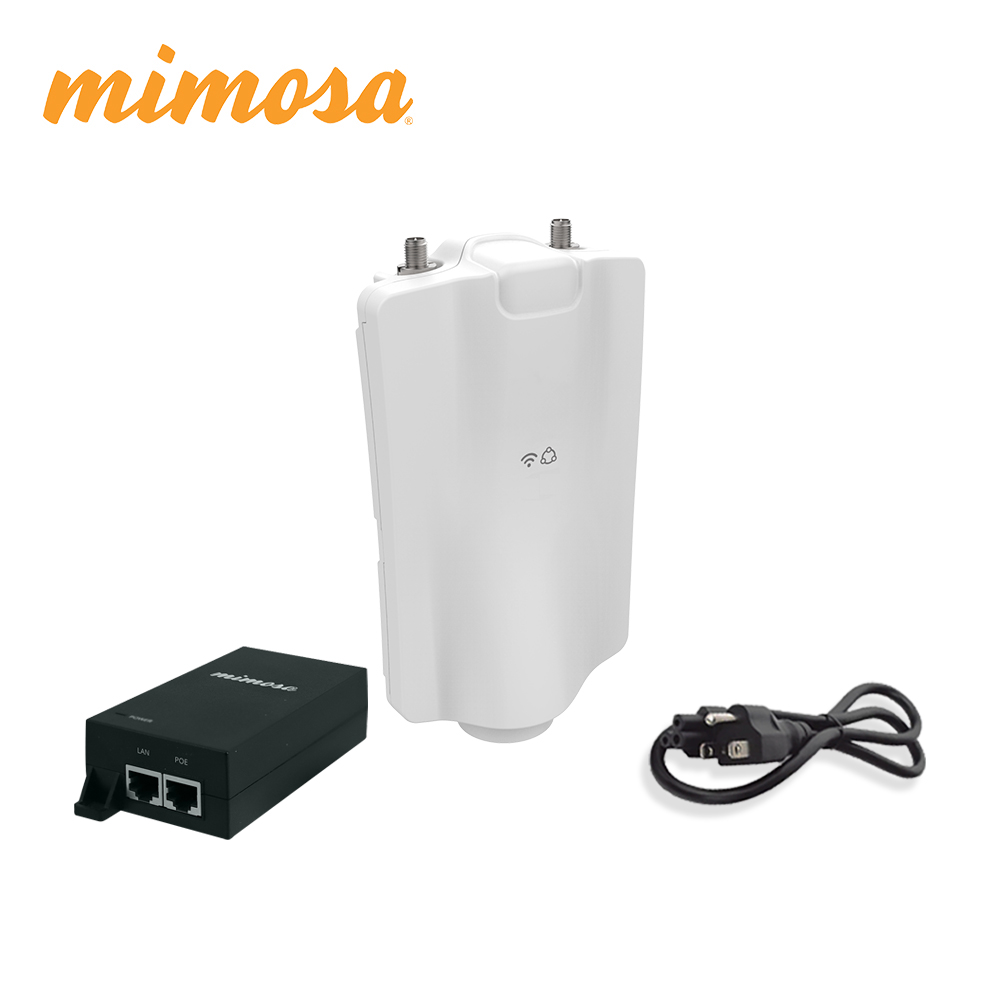 Paquete AP Ptmp A5XEF Integrado con Fuente de Alimentación PoE y Cable de Corriente, Listo para Implementar (3 Meses de