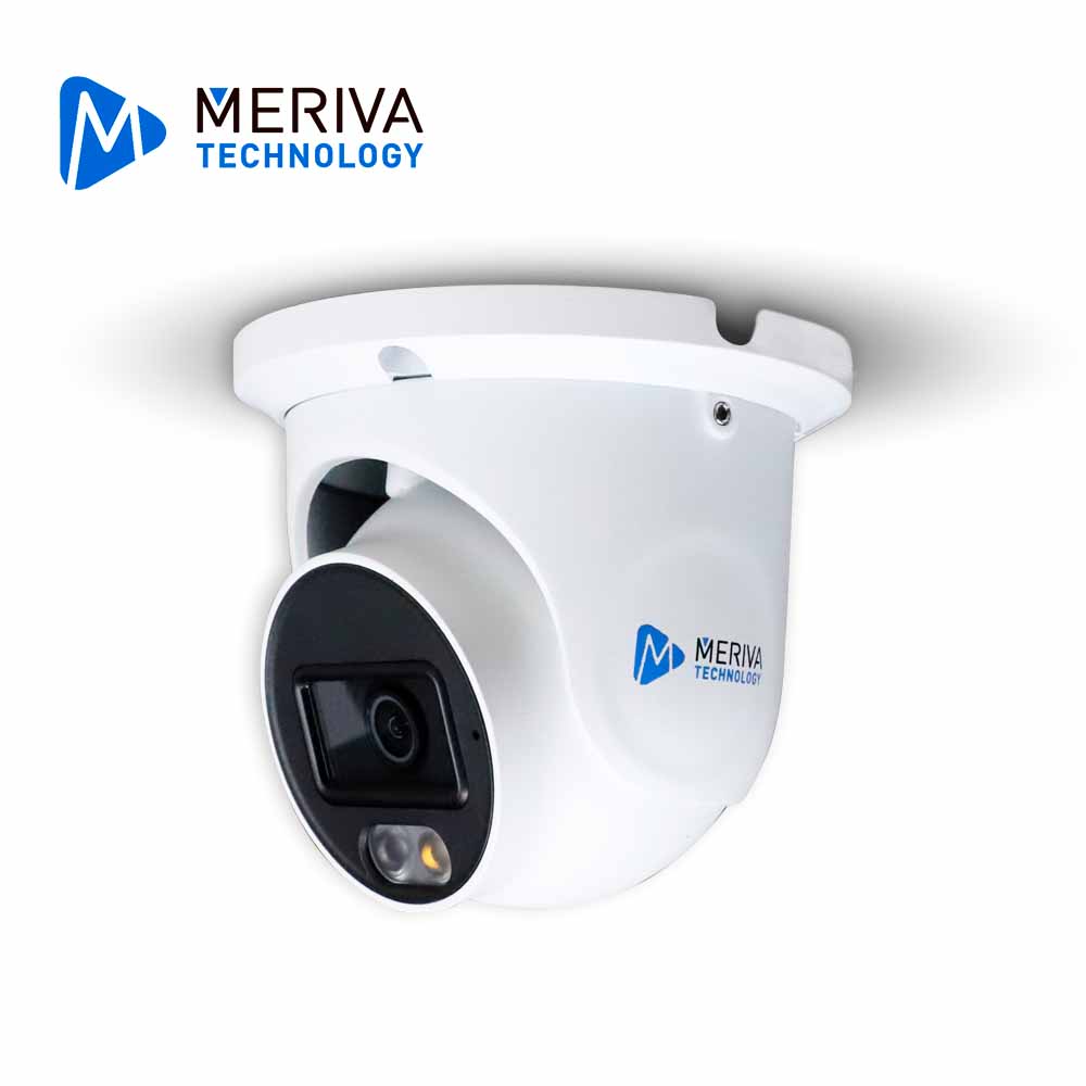 Cámara HD Turret Meriva Technology MDL-5302A / 5MP / Ahd/Tvi/Cvi / 2.8MM / Iluminación Dual (20 - 30M IR / 20M LUZ