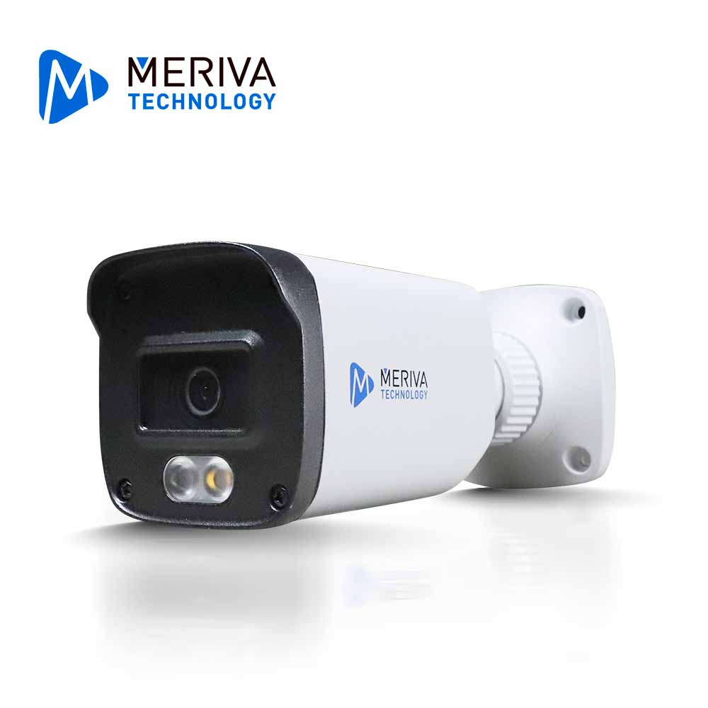 Cámara HD Bullet Meriva Technology MDL-5202A / 5MP / Ahd/Tvi/Cvi / 2.8MM / Iluminación Dual (20 - 30M IR / 20M LUZ