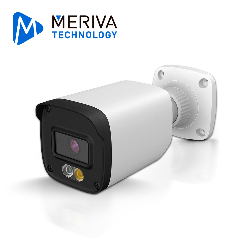 Cámara HD Bullet Meriva Technology MDL-2202A / 2 MP / Ahd/Tvi/Cvi / 2.8 MM / Iluminación Dual (20 - 30M IR / 10M LUZ