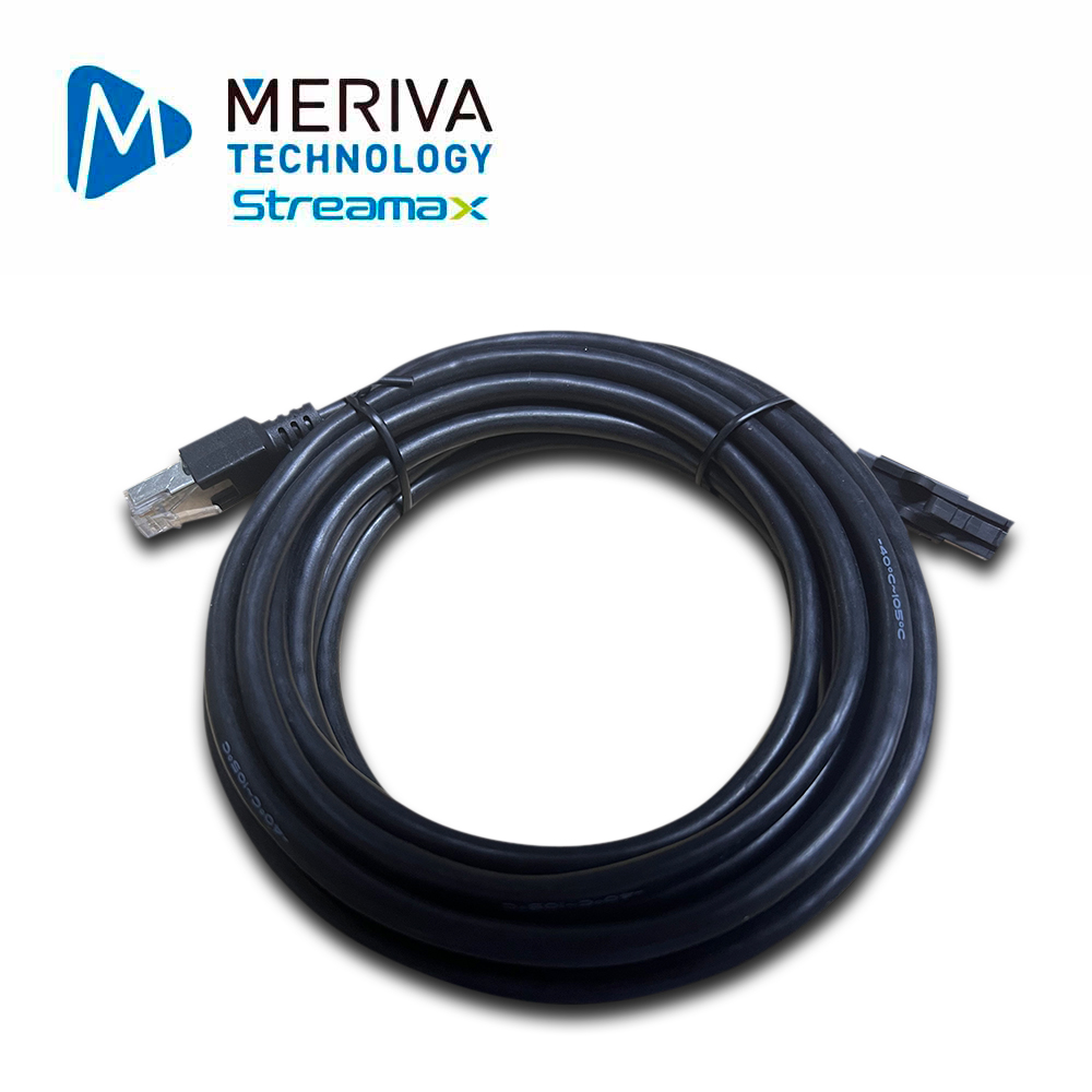 Cable para Terminal de Multimedia Streamax MRJ45-IMS100 / Conector RJ45 B / Transmisión de Video y Audio / para