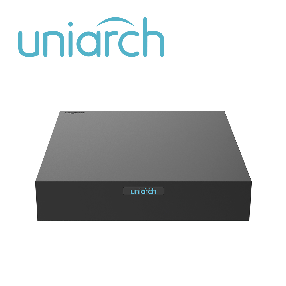 NVR Uniarch 4 Canales NVR-104S3-P4-ECO / Plug&Play / 6 MP/ Capacidad 1 Disco Duro Hasta 6 TB Total /1 Salida HDMI y 1
