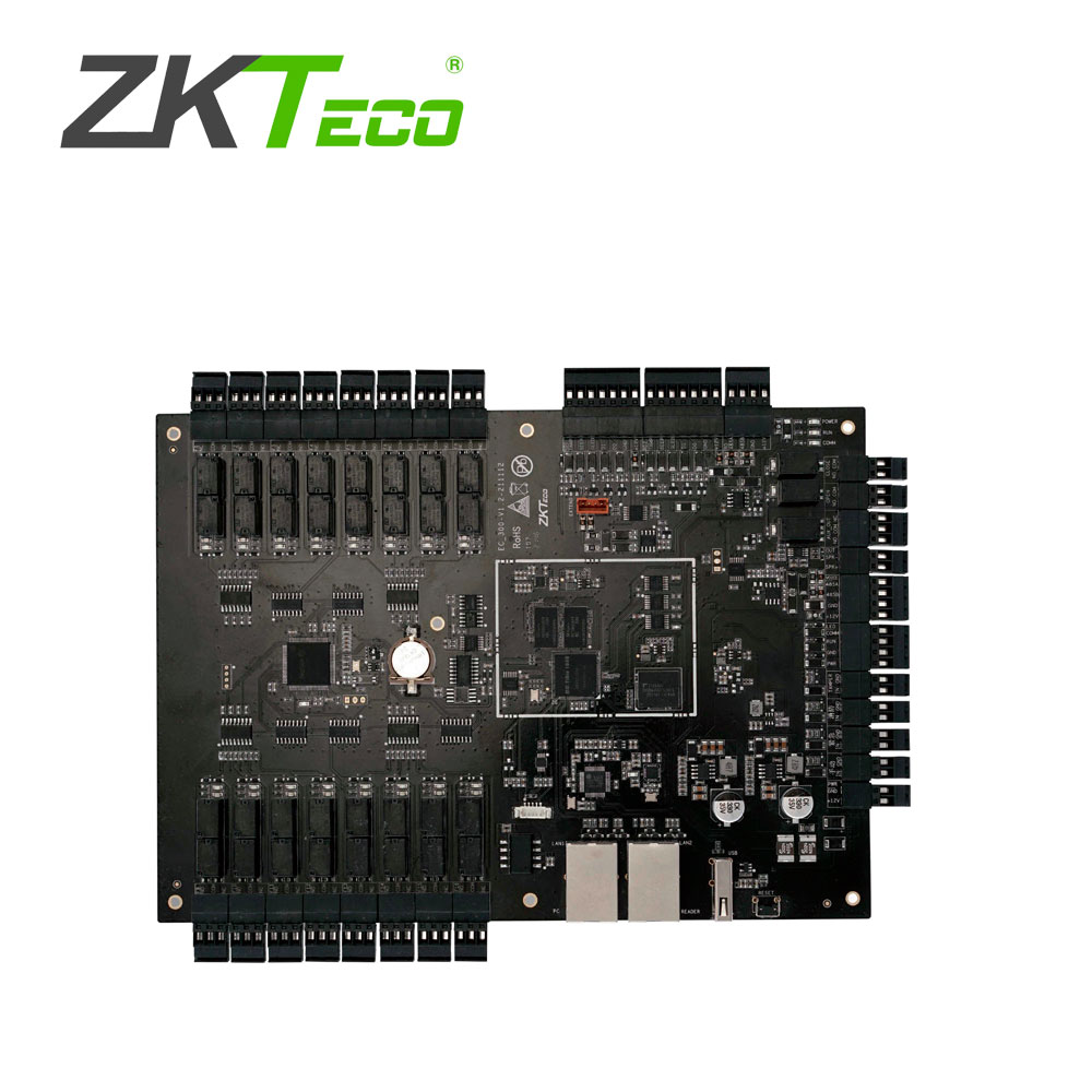Panel de Control de Elevador Zkteco Modelo EC16 con Capcidad para 16 Niveles Compatible con Expansora DEX16 Capacidad