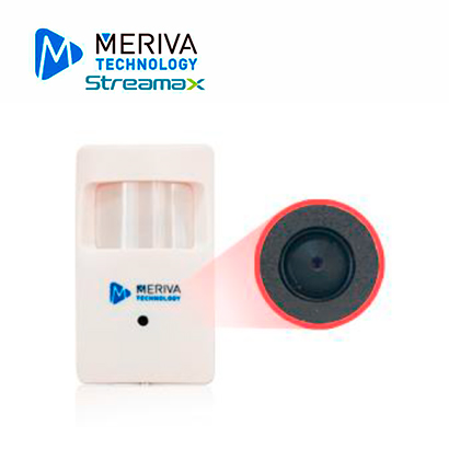 Cámara Oculta en Sensor de Movimiento MSC-411N Meriva Technology / 2MP 1080p / Lente 3.7MM / AHD-TVI-CVI / Botón OSD
