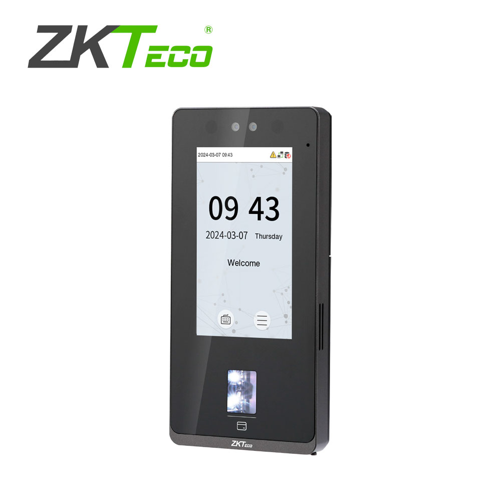 Senseface 4A Control de Acceso y Asistencia Zkteco Senseface 4A Multibiometrico / 6,000 Rostros / 8,000 Huellas / 8,000