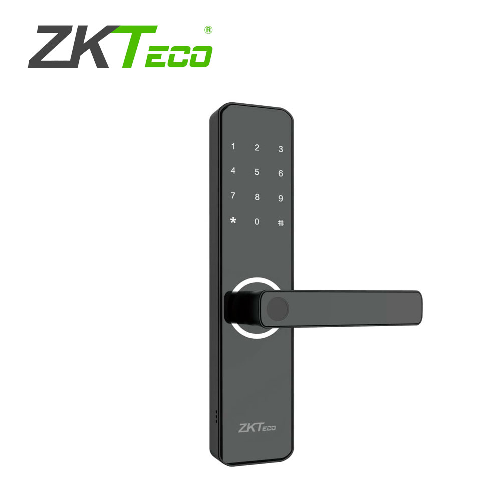 Cerradura Inteligente Biometrica Zkteco ML100 Multiverficacion 100 Huellas / 100 Contraseñas/ Alimentación con 4
