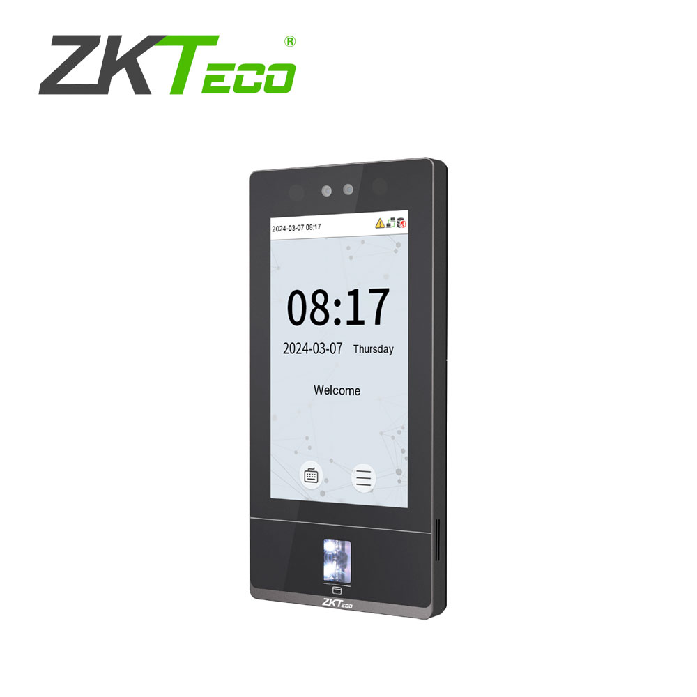 Senseface 7A Control de Acceso y Asistencia Zkteco Senseface 7A Multibiometrico / 10,000 Rostros / 10,000 Huellas
