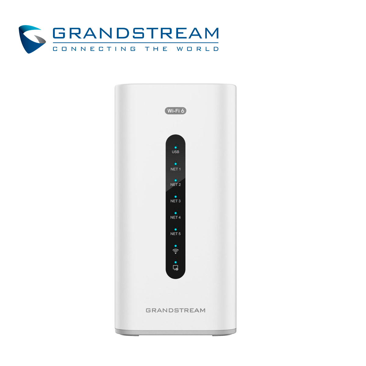 Dispositivo 4 en 1 WiFi 6 Grandstream GCC6010W Conmutador IP / Firewall / Ruteador VPN / Switch 5 Puertos Gigabit