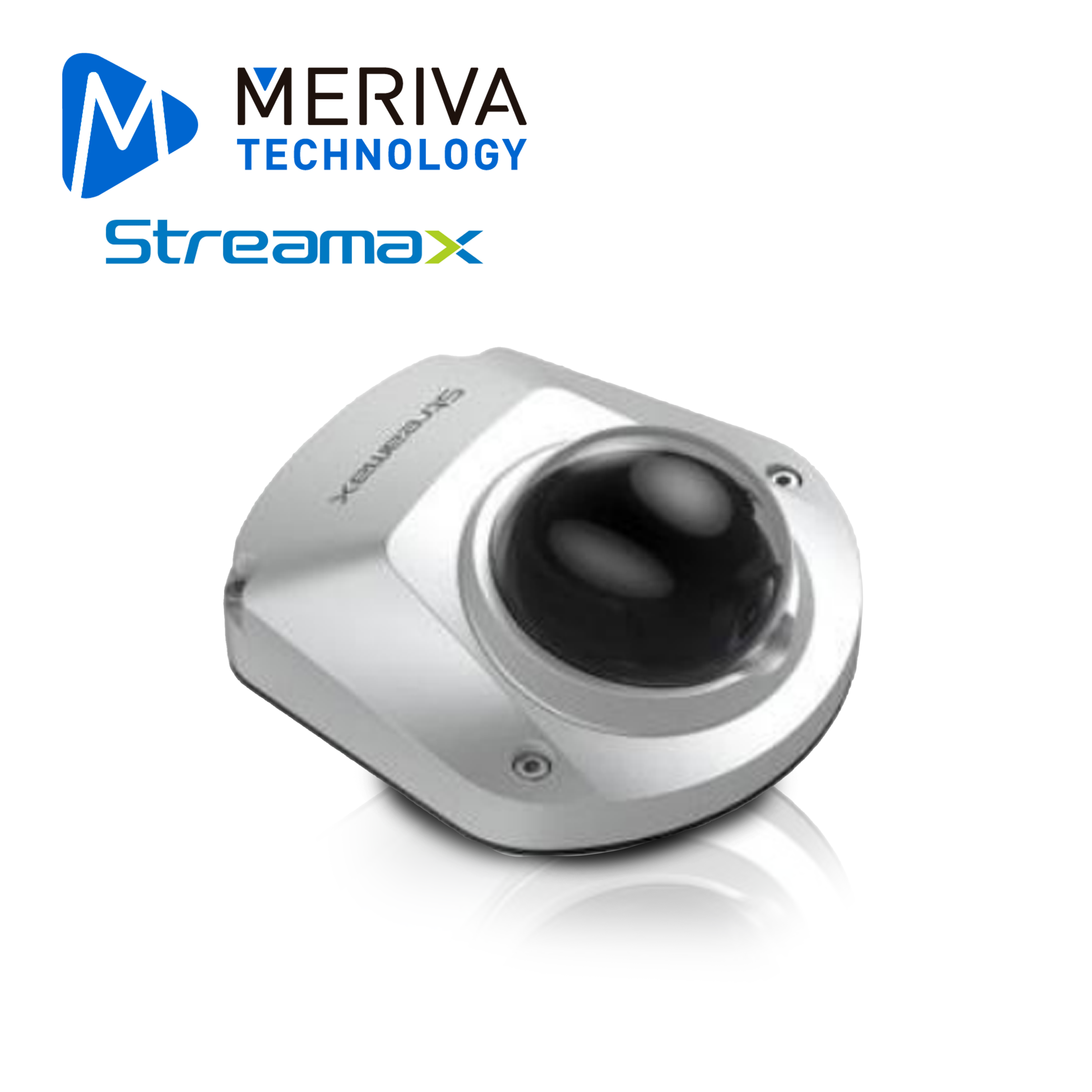 Cámara Domo IP Streamax M955C25 / 2MP / 2.8MM / 8M IR / IP65 / Conector DIN 6 Pines / 12 VCD / Interior / Microfono