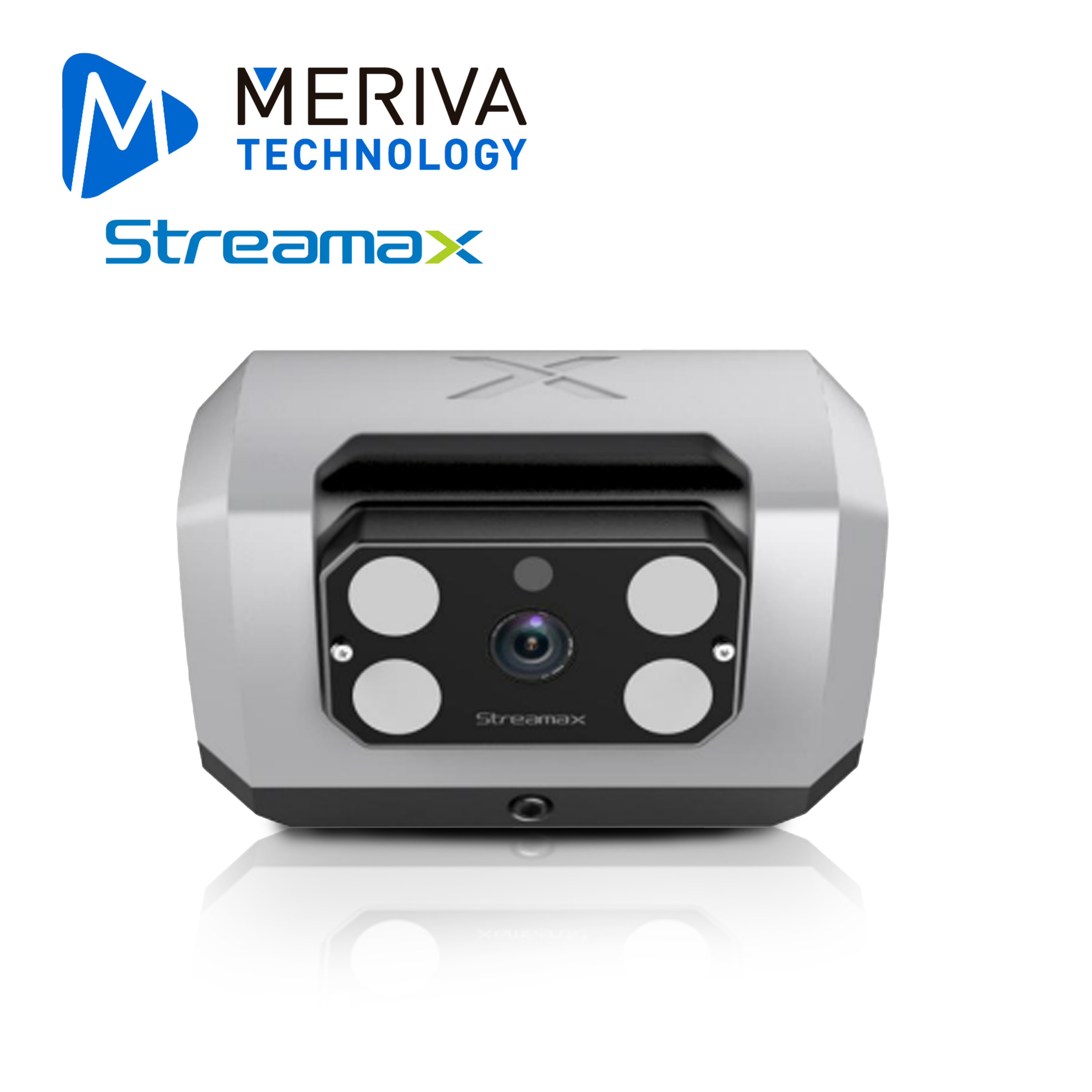 Cámara LPR para Solucion Policiaca IP Streamax MD50C27-ALPR / 5MP / 16MM / 30M IR / IP67 / IK10 /Conector DIN 6 Pines