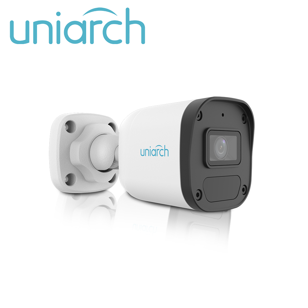 Cámara IP Bullet Uniarch IPC-B134-AF28-ECO / 4MP / LENTE-2.8MM / Dwdr / MICROFONO-INTEGRADO / HUMA-BODY-DETECTION 2.0