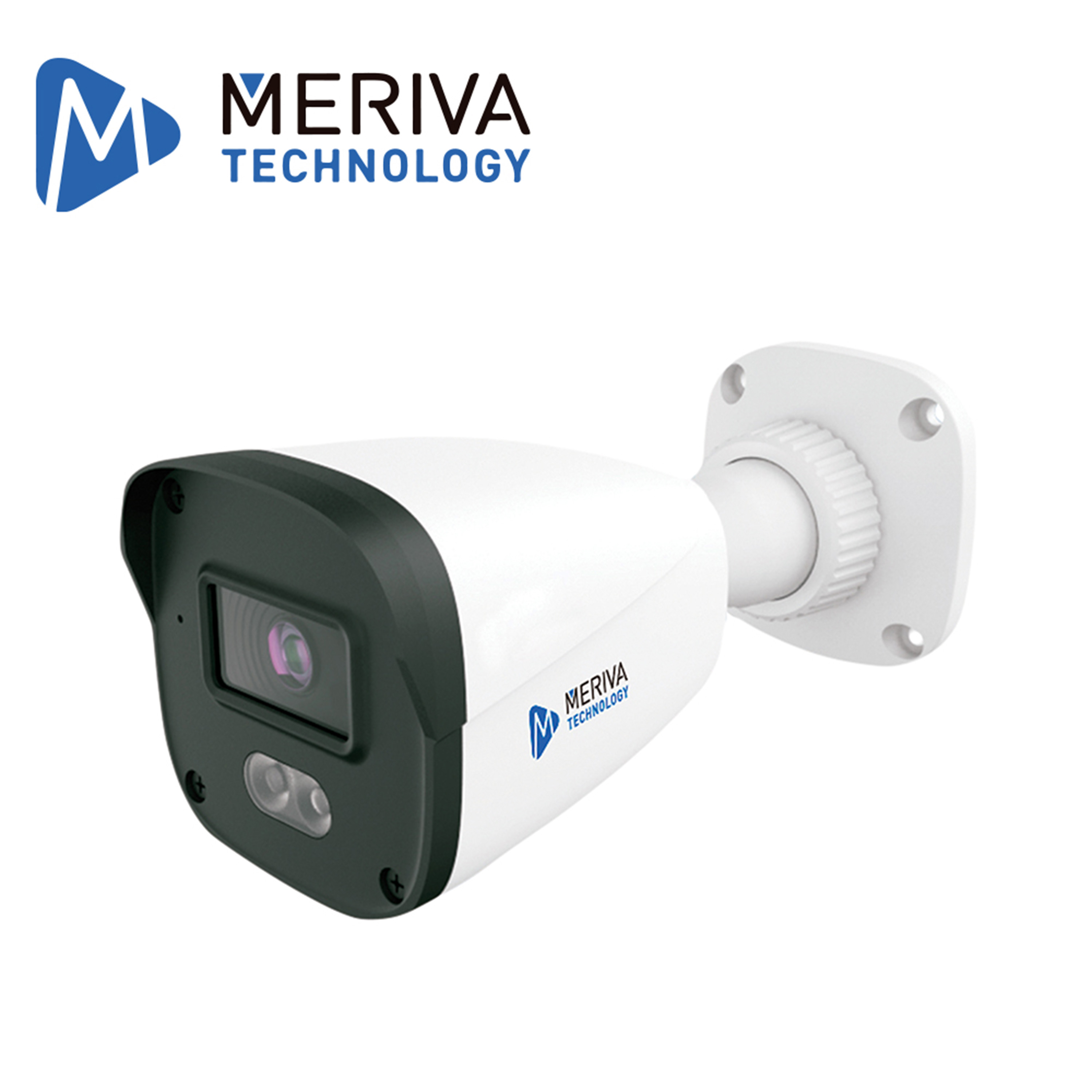 Cámara IP Bullet Meriva Technology MOB-404D / 4 MP / H.265+ / 2.8MM / Iluminación Dual (20 - 30 M IR / 10 - 20 M LUZ