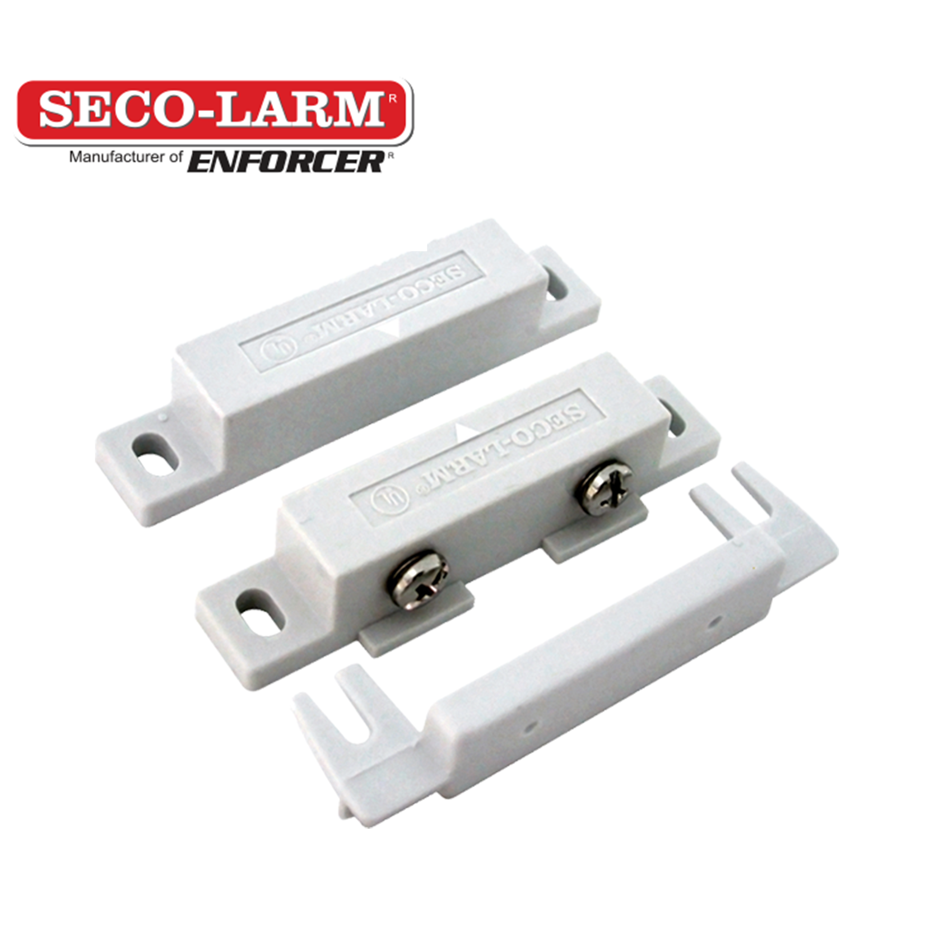 Contacto Magnetico SECO-LARM SM-300 Q/W / Color Blanco / Normalmente Cerrado / Montaje en Superficie / Terminal de