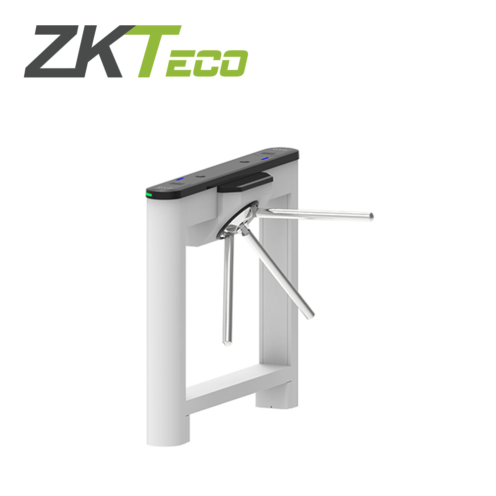 Torniquete Tripode Tipo Puente Zkteco SATURN-T1000 / Bidireccional / Sistema de Caida de Brazo en Ausencia de Energía