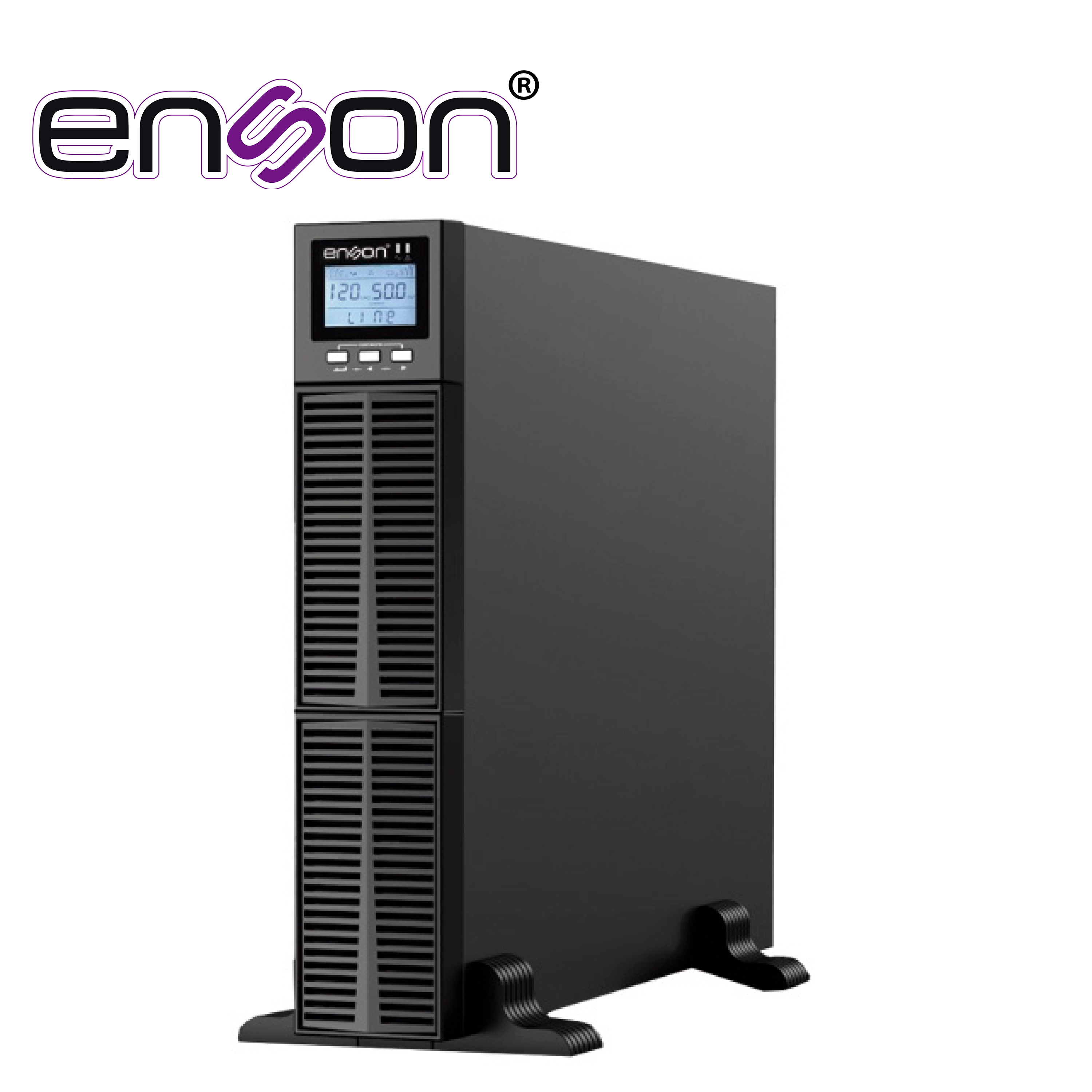 UPS Enson ENS-OL2000RT / 2000VA-2000W / Topologia ON-LINE Doble Conversión / Factor de Potencia 1.0 / Pantalla LCD