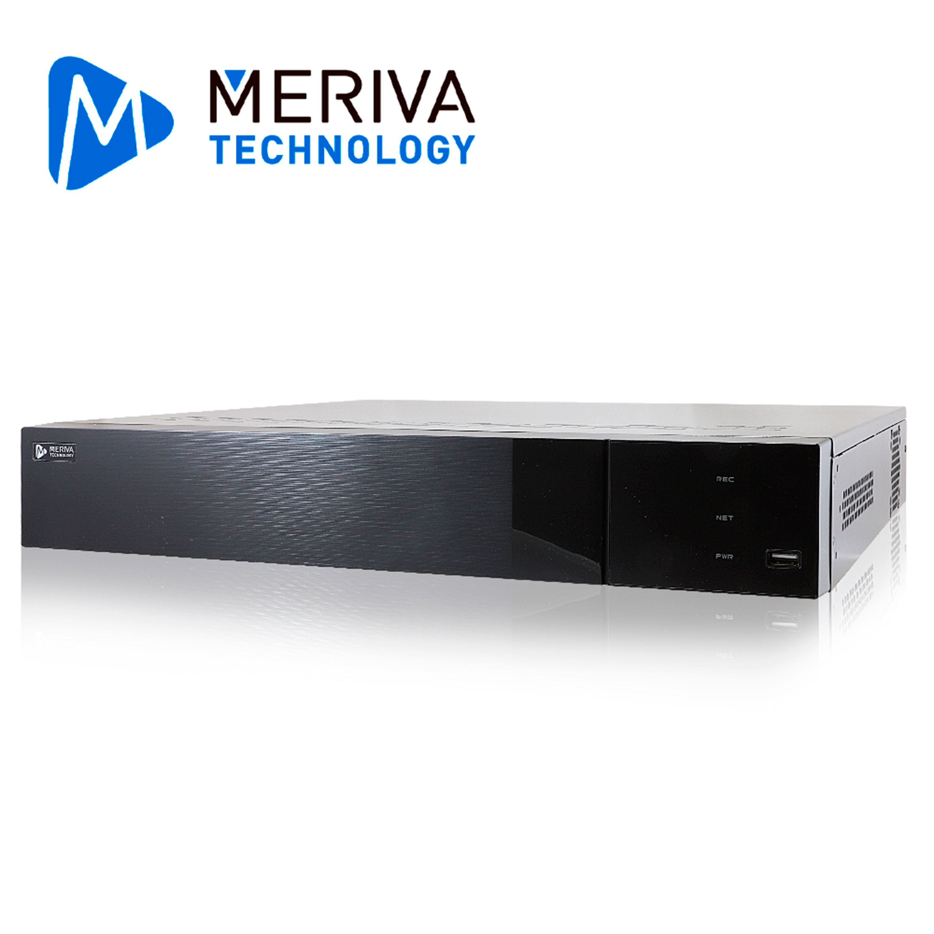 NVR 8 CH IP 12MP Meriva Technology MAIN-0808A / PoE / ONVIF / Reconocimiento Facial / LPR / MIA 2.0 Inteligencia