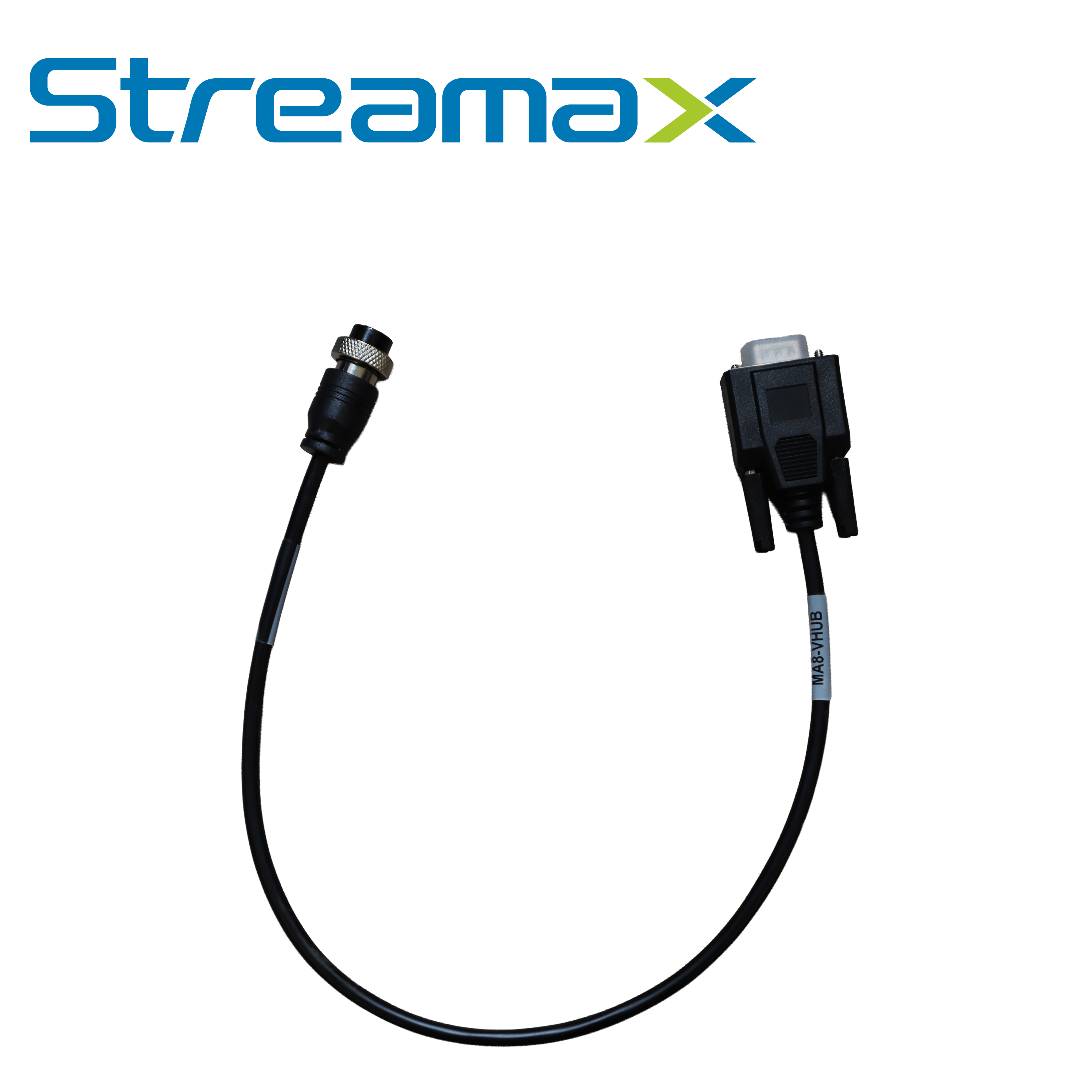 Cable de Conexión Meriva Streamax MA8-VHUB / Hembra 8PIN + Macho VGA / 40CM / Compatible con Mdvr de Serie A8PRO