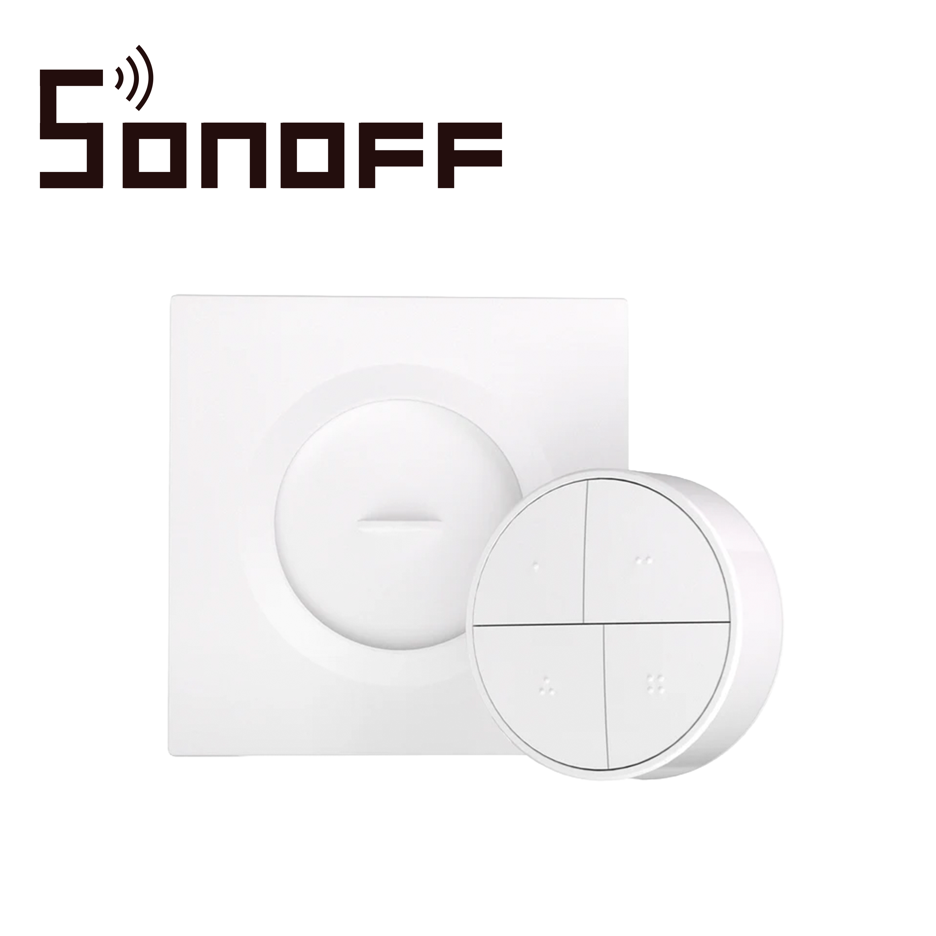Botón Inalámbrico de Escena Inteligente Sonoff SNZB-01M / con 4 Botones de Activacion / Permite Configurar Hasta 16