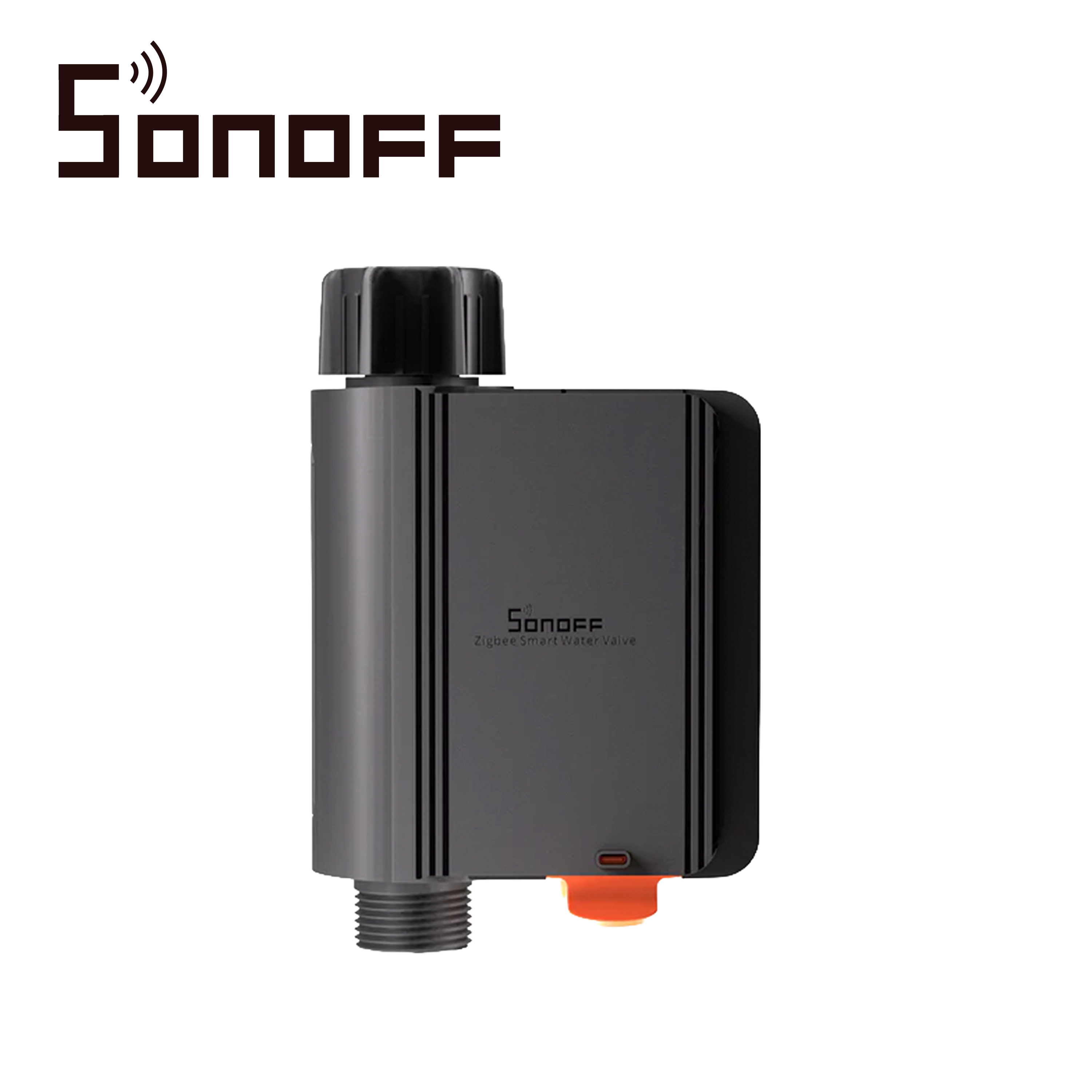 Válvula Inalámbrica Sonoff SWV-NH / Zigbee 3.0 / Configurables los Ciclos de Riego/ Compatible con Alexa/Google Home