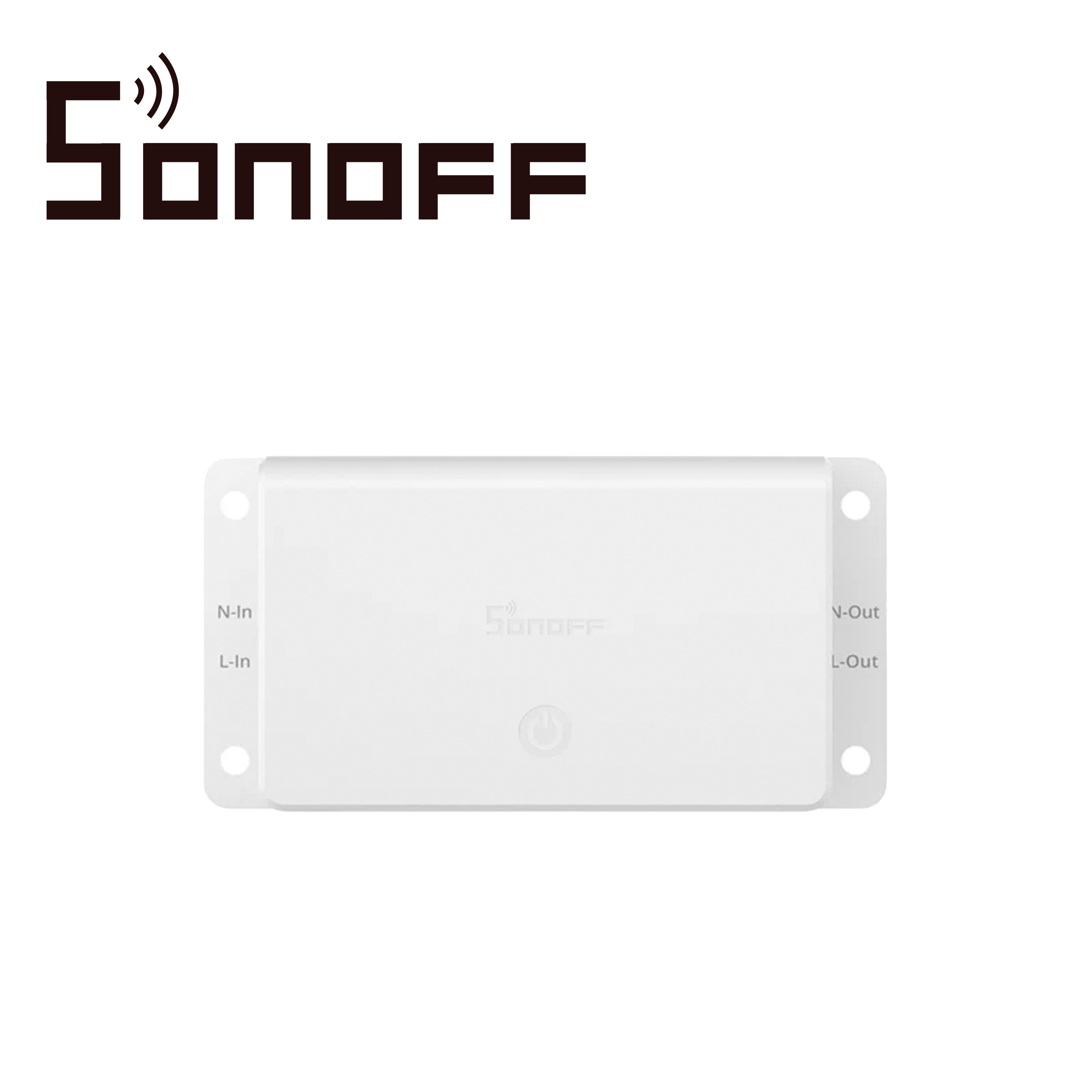 Interruptor On/Off Sonoff BASIC-1GS Inalámbrico / Matter / WiFi para Soluciones de Smart Home/ Compatible con Google