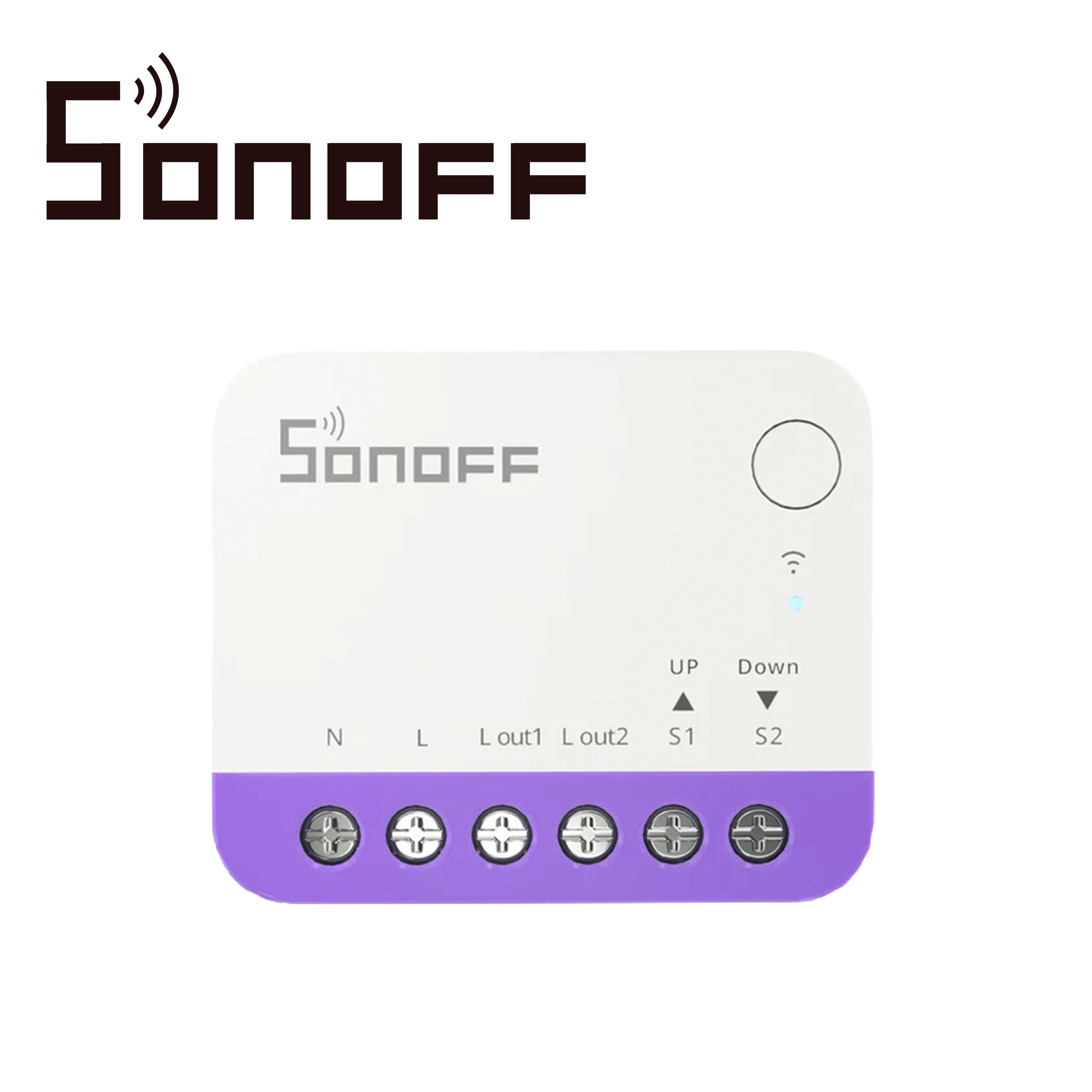 Mini Interruptor On/Off WiFi para Persianas Sonoff MINI-RBS Compatible con Google Home/ Alexa/Apple Home / Matter