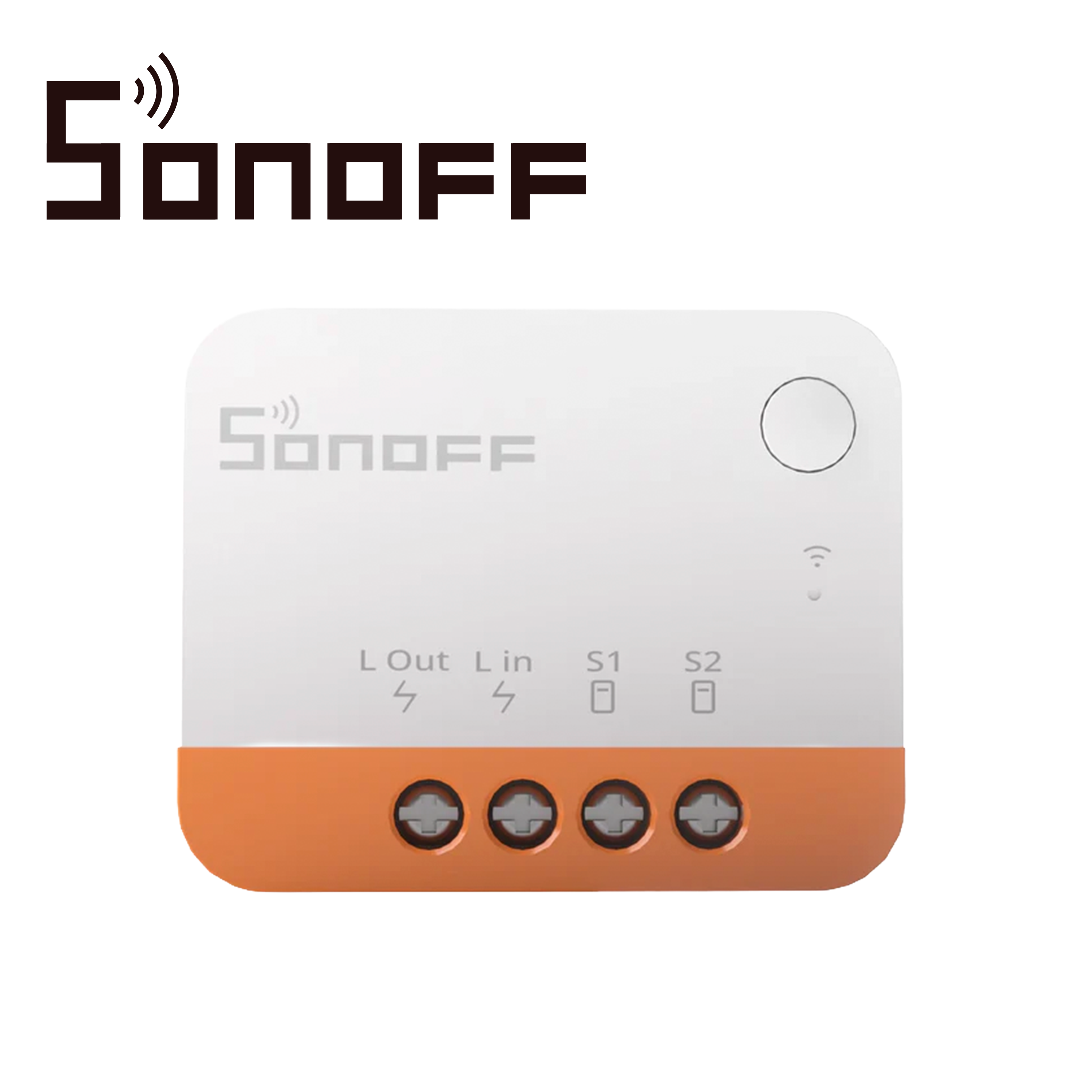 Mini Interruptor Inwall Zigbee Sonoff ZBMINIL2 / Interruptor UN Canal Bidireccinal Ideal Conexión Tipo Escalera