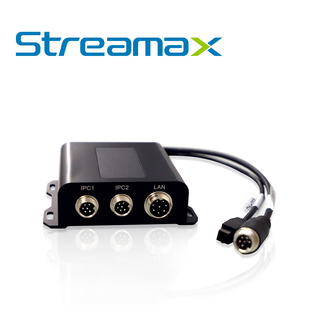 Caja de Transferencia de Datos Streamax Mxpad HUB / con Interruptor / Cables Resistentes a Altas Temperaturas