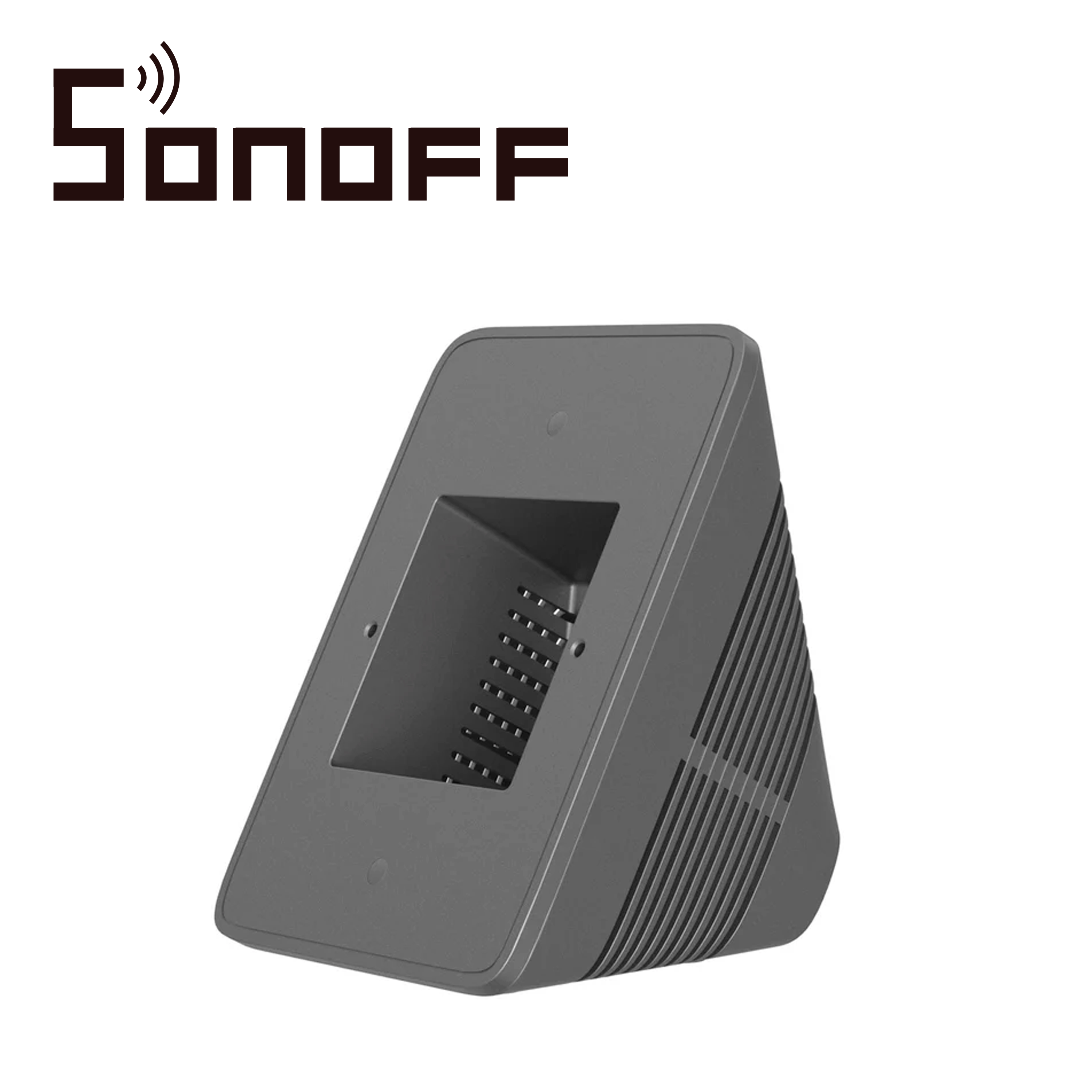 Soporte para Nspanel PRO Sonoff Standb / Soporte de Escritorio Color Negro/ Compatible con NSPANEL120PB