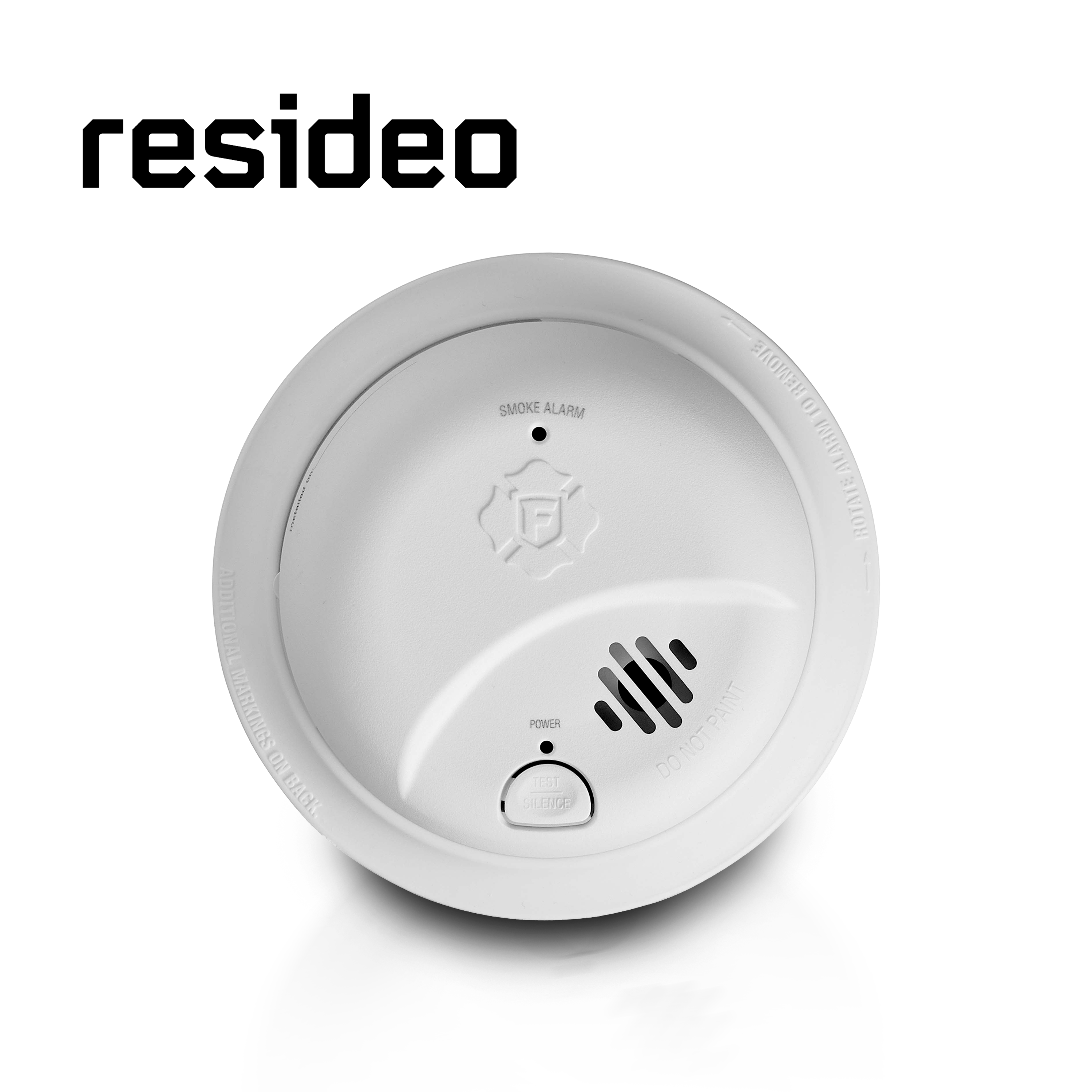 Detector de Humo Autonomo Resideo RBK 1046858 / Blanco / Detección por Ionizacion / Sirena Integrada de 85 DB / Batería