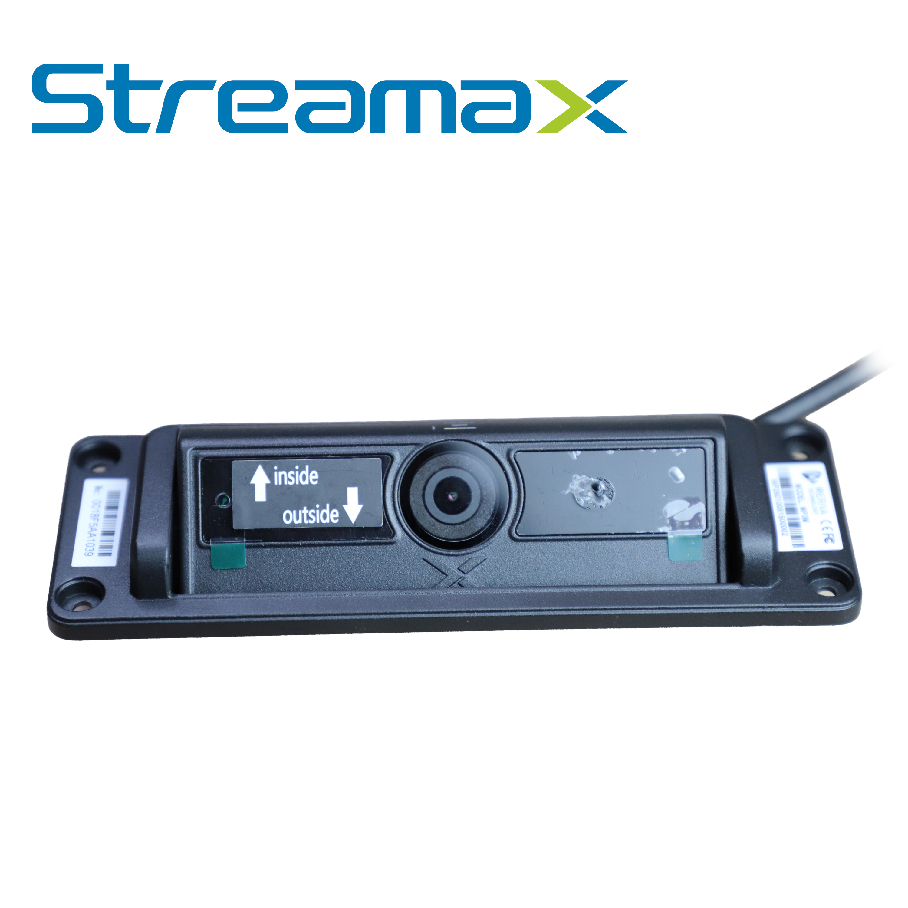 Cámara Master Contadora de Personas IP Streamax MP3M-TM / 2MP / 2.7MM / 3M IR / IP54 / Conector DIN 6 Pines / 12 VCD