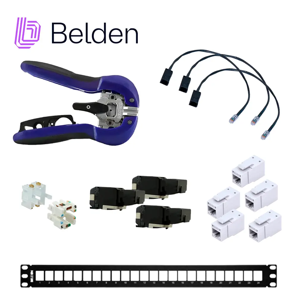 Kit de inicio Belden BEL-TOOLS essentials todo LO necesario para comenzar con la solucion revconnect