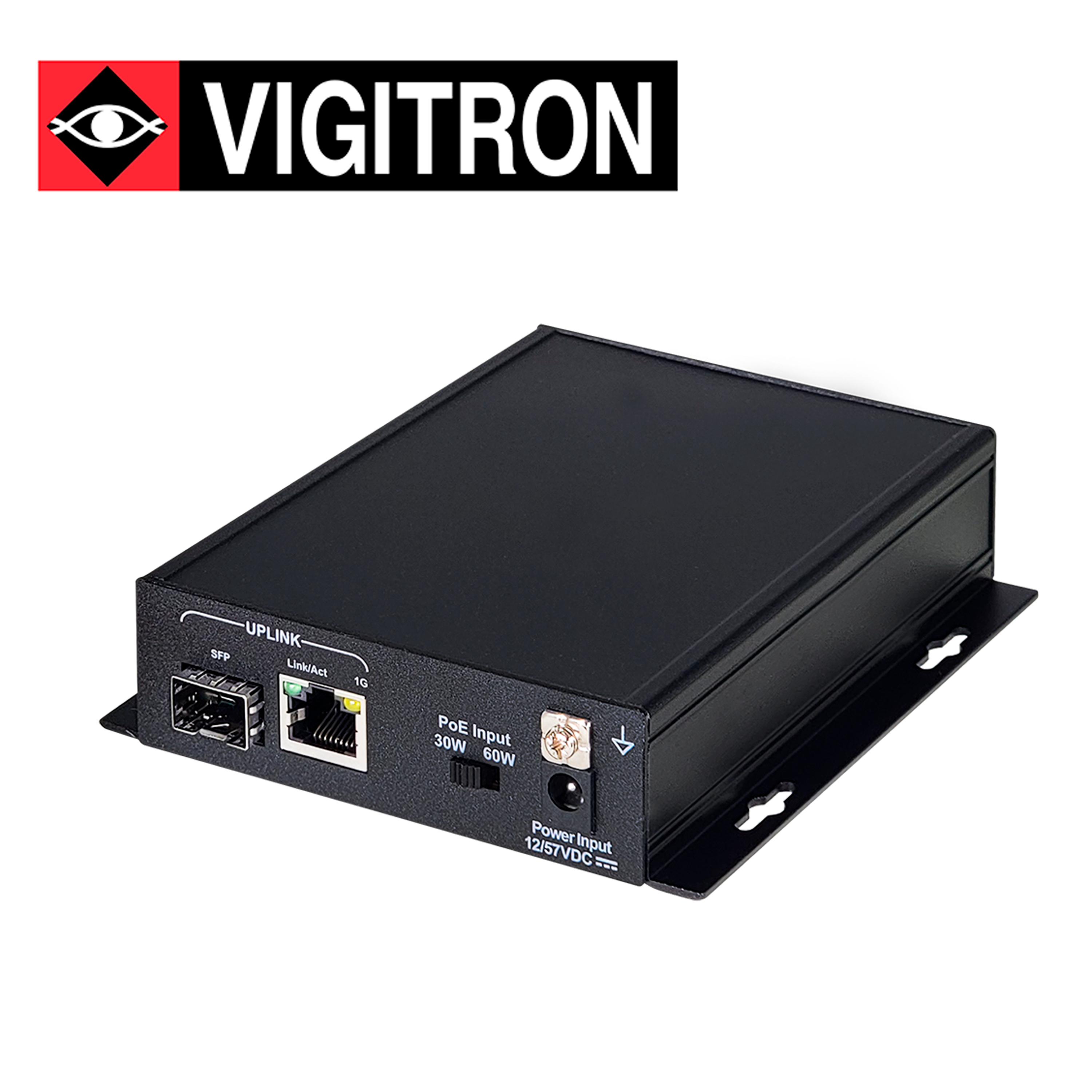 Switch PoE NO Administrable Vigitron VI30005 L2 / 5 Puertos 10M/100M/1000M / 4 Puertos PoE Hasta 36W / Alimentación PoE