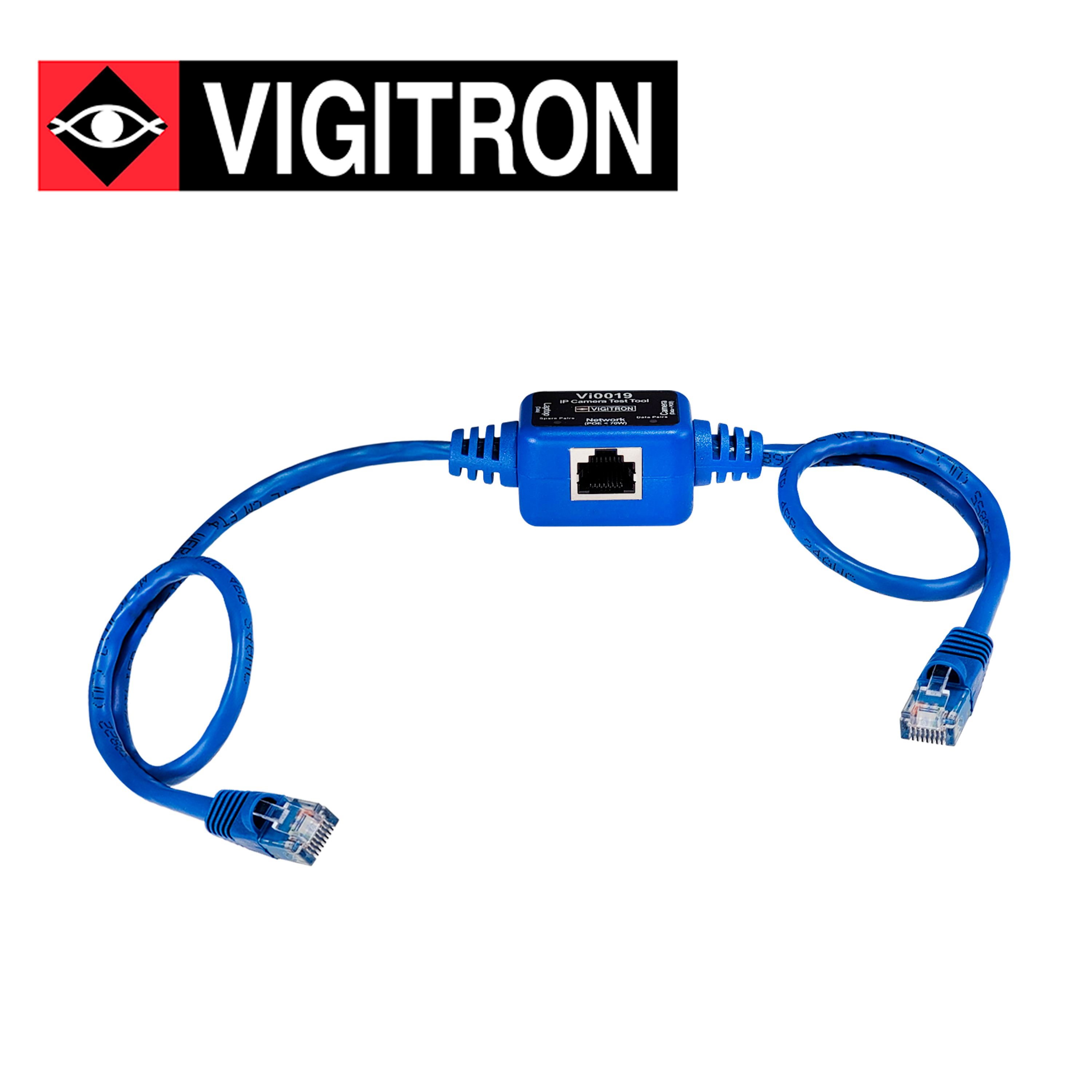 Cable Herramienta de Instalación E Indicador PoE Vigitron VI0019 / Conexión por UN Solo Cable para Configurar Cámaras IP