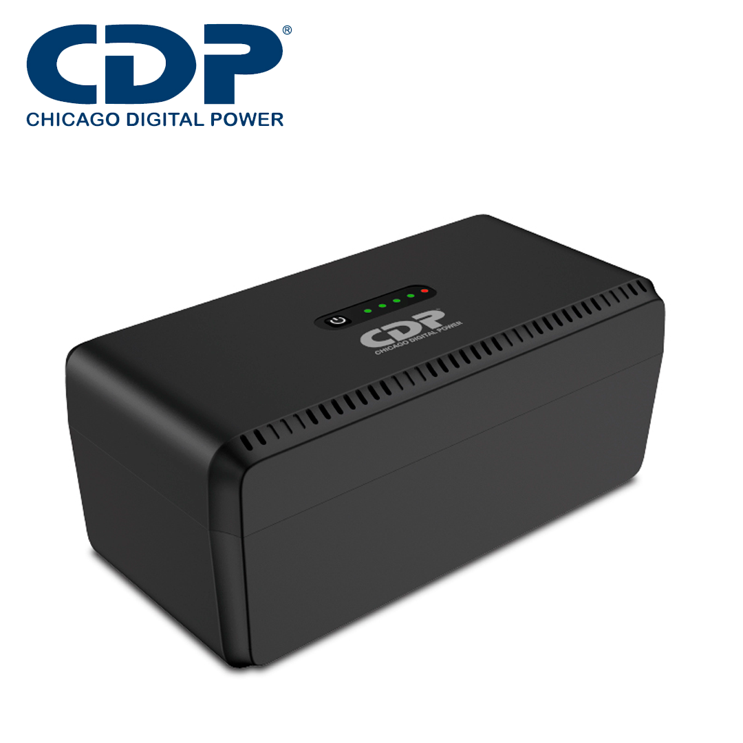Mini NO Break UPS MINIUPS20KMAH CDP 18W / Batería de Litio 20000MAH / Salidas DC 5V 9V 12V / USB Tipo a / USB Tipo C