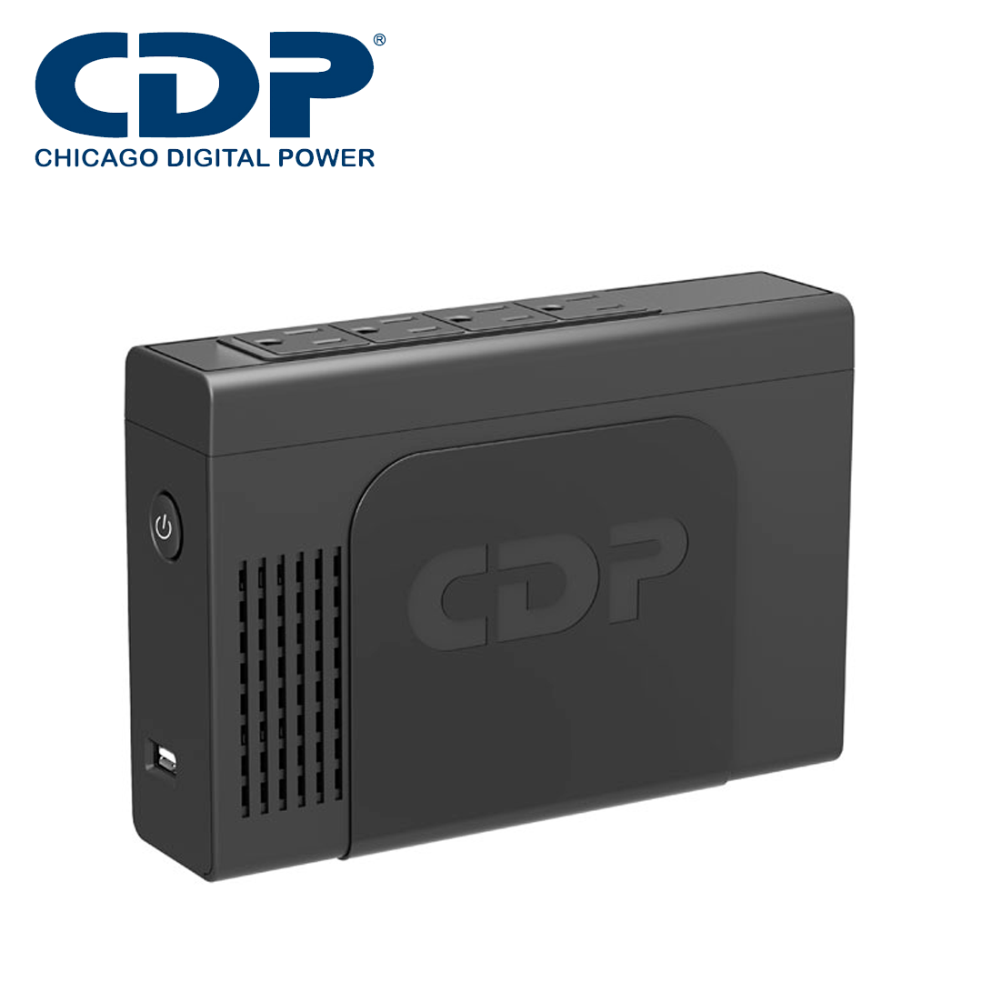 NO Break UPS de Litio LI-504 CDP 500VA / 250W / 4 Contactos / Batería de Litio / Supresion de Picos 380 Joules / 120V
