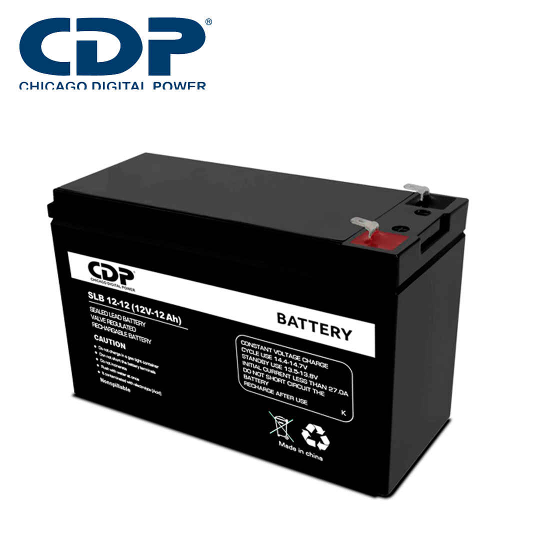 Batería para UPS SLB12-7 CDP / 12V / 7AH / Plomo Acido Sellada / Libre de Mantenimiento